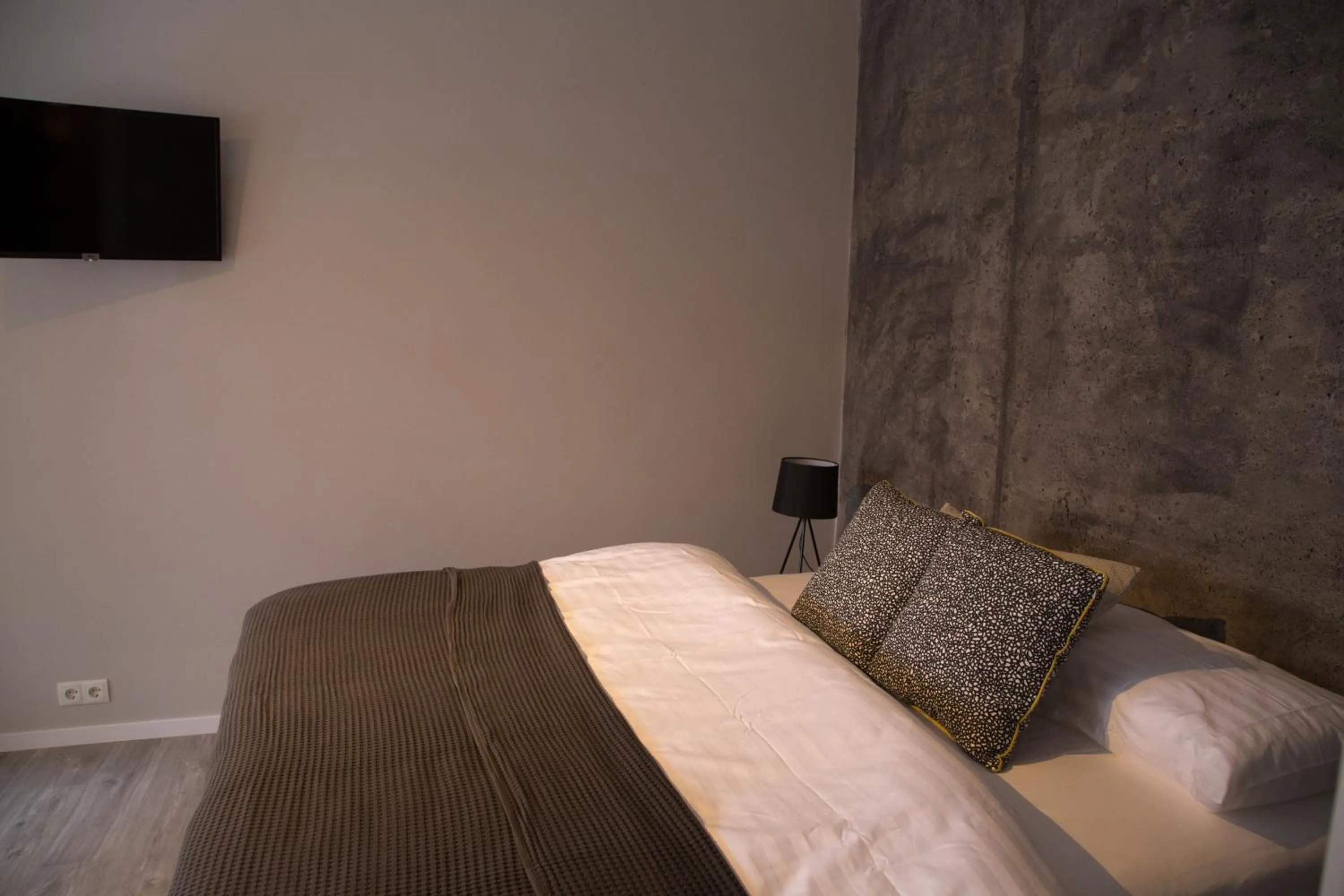 Bed in Varmi Guesthouse Apartments & rooms