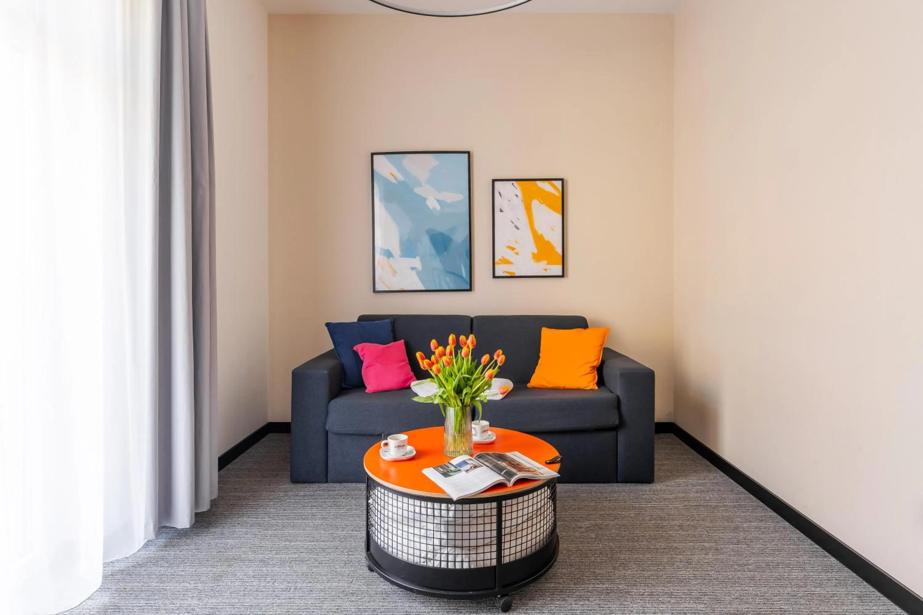 Living room in IND.U Apartamenty