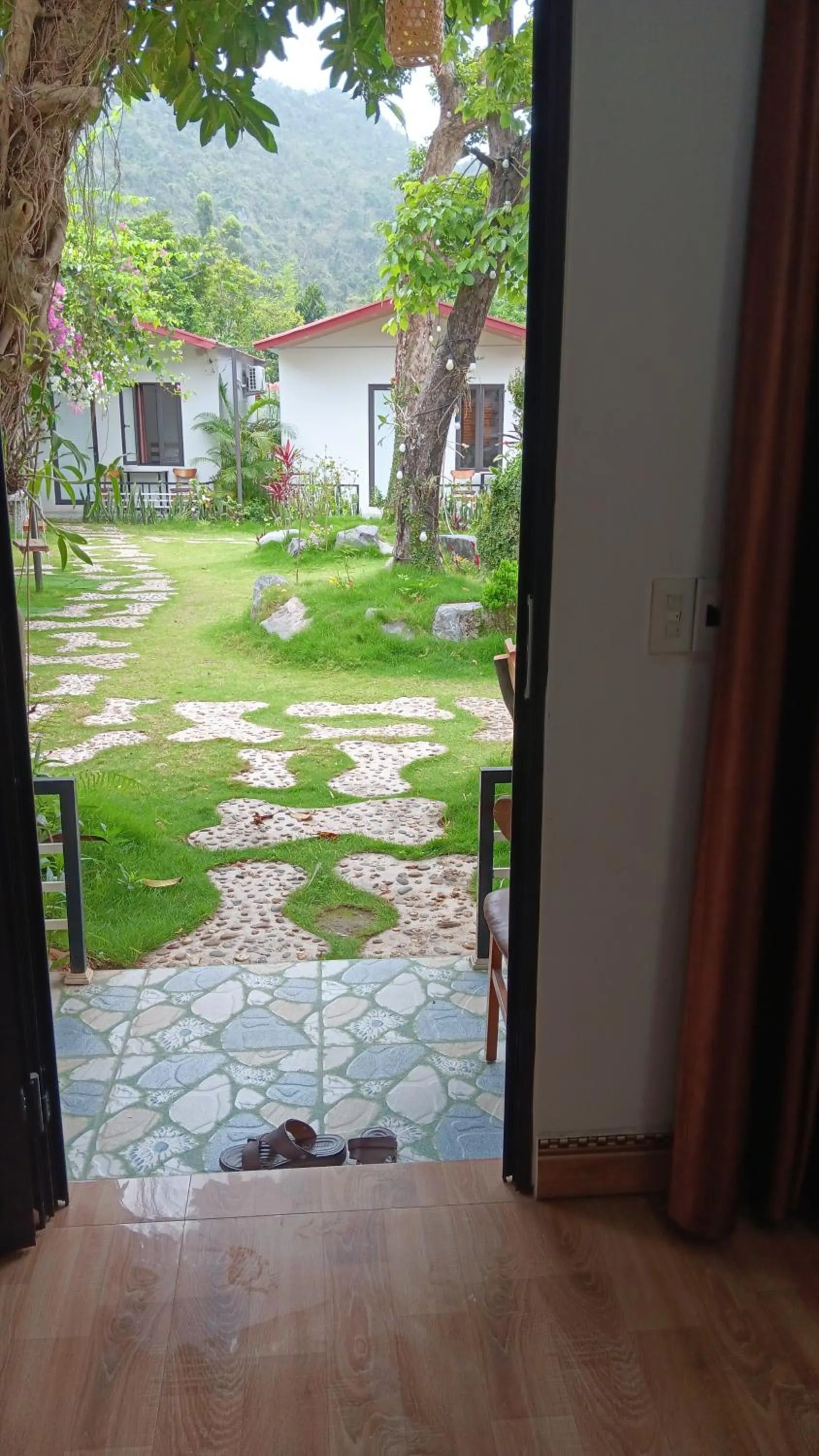 Garden view in Tran Chau Garden Home