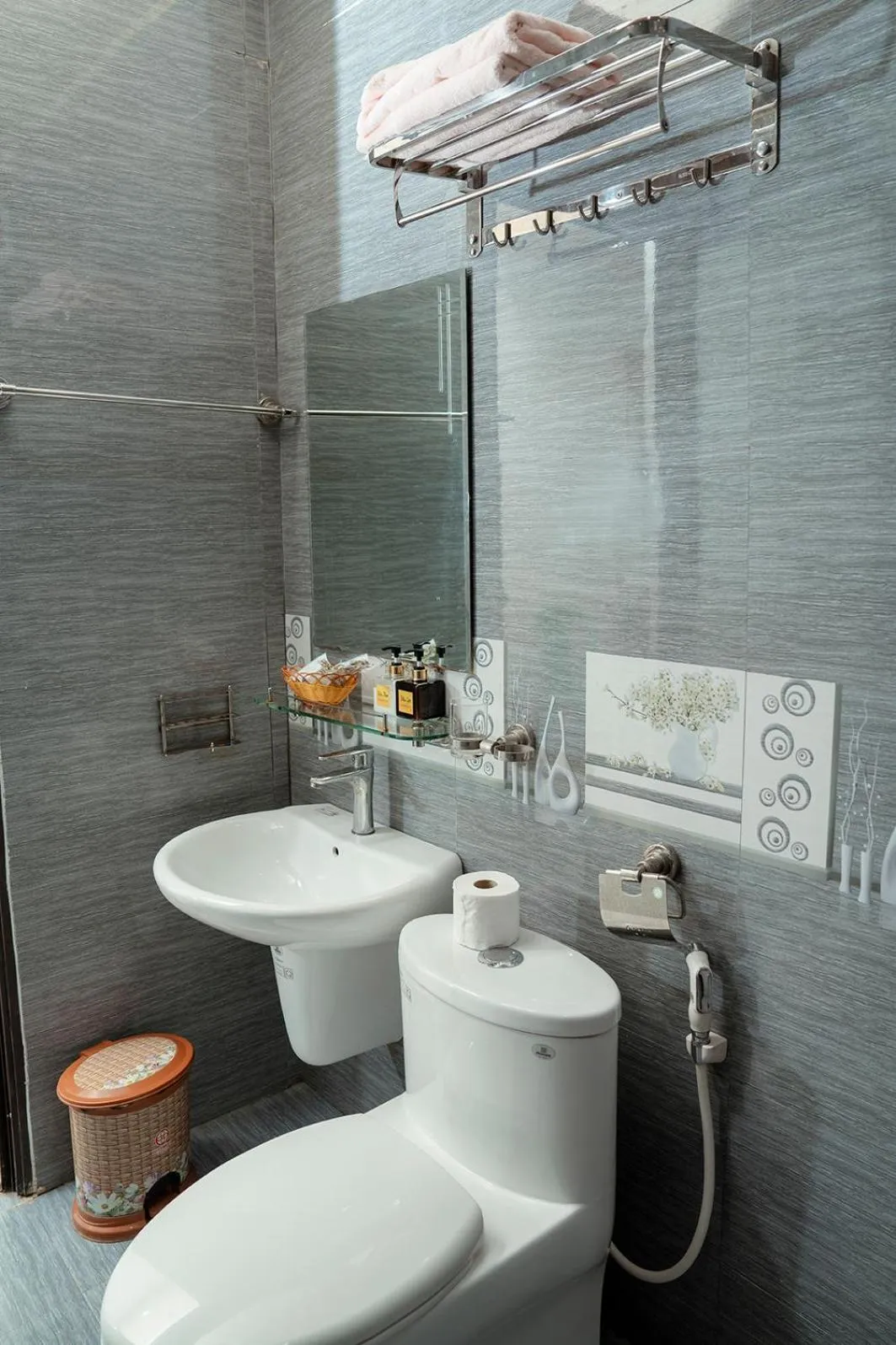 Shower in Tran Chau Garden Home