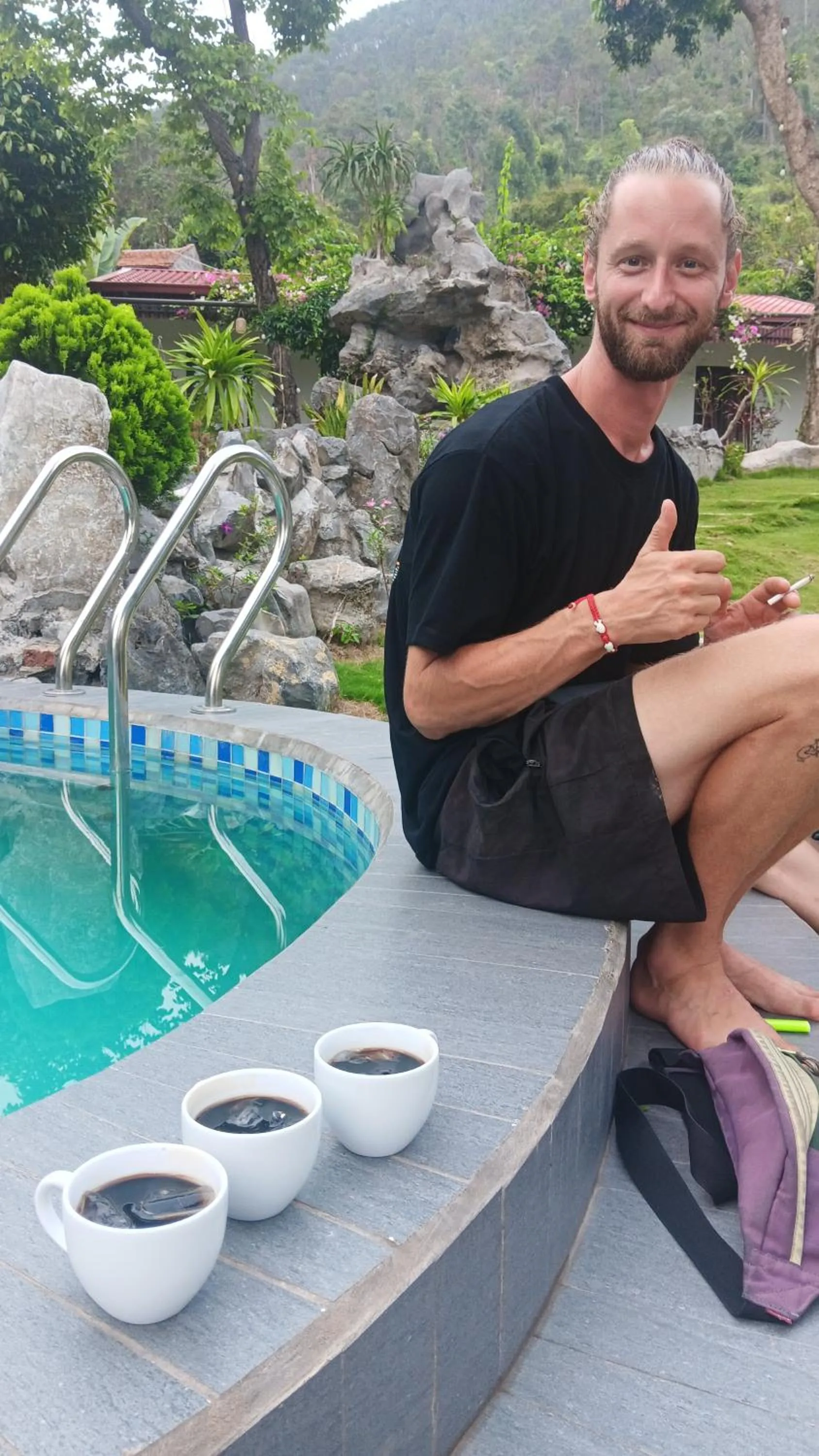 Swimming pool in Tran Chau Garden Home
