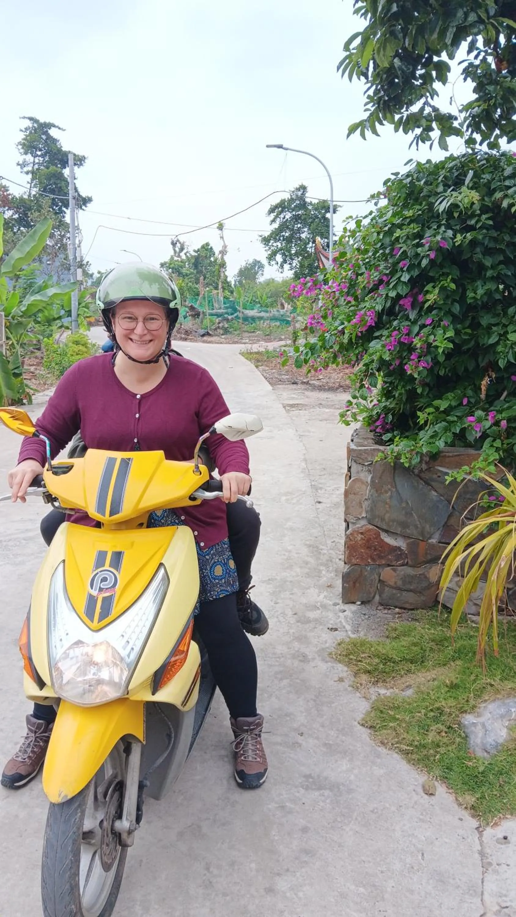 Cycling in Tran Chau Garden Home