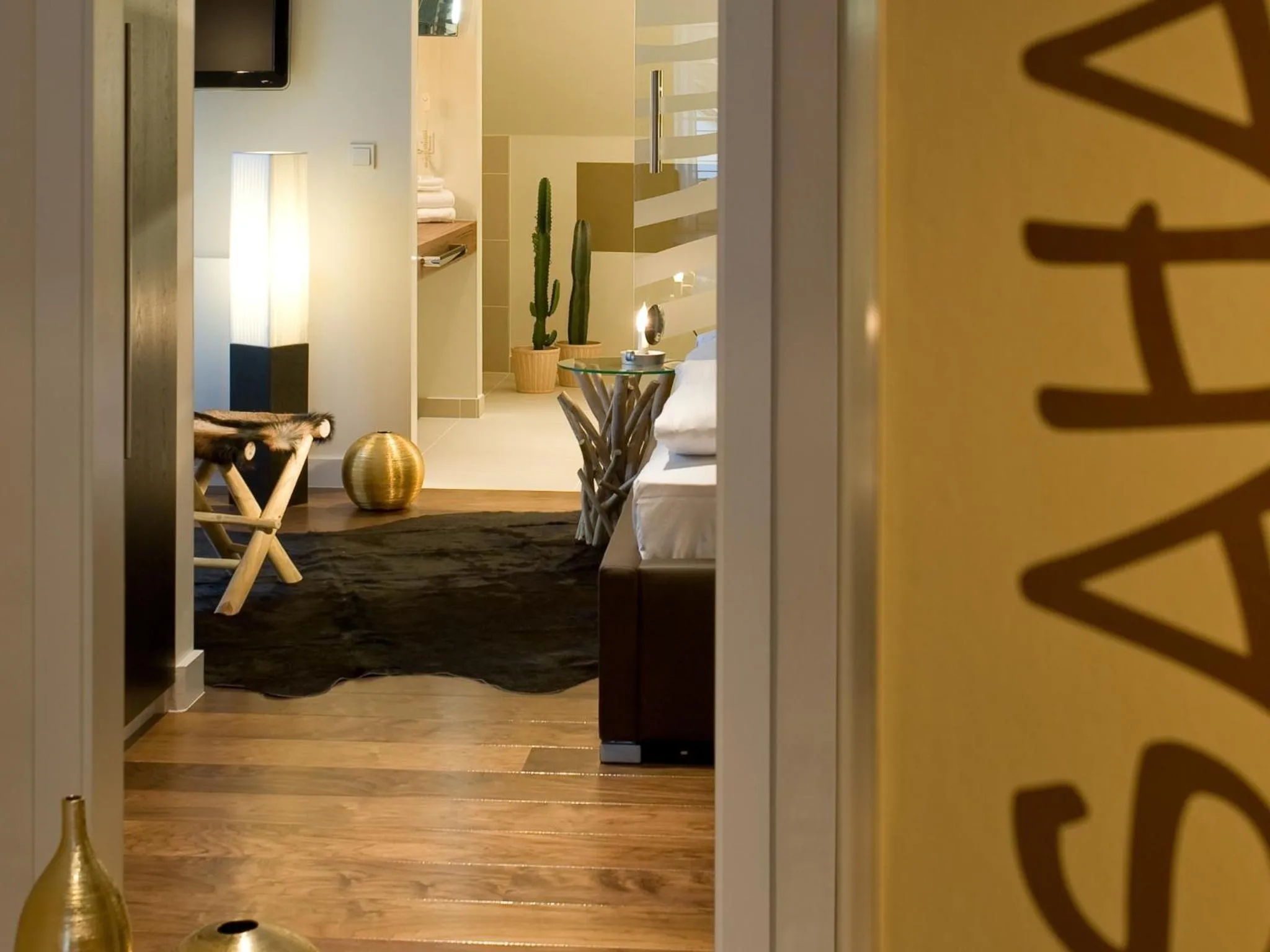 Decorative detail, Bed in Romantik Jugendstilhotel Bellevue