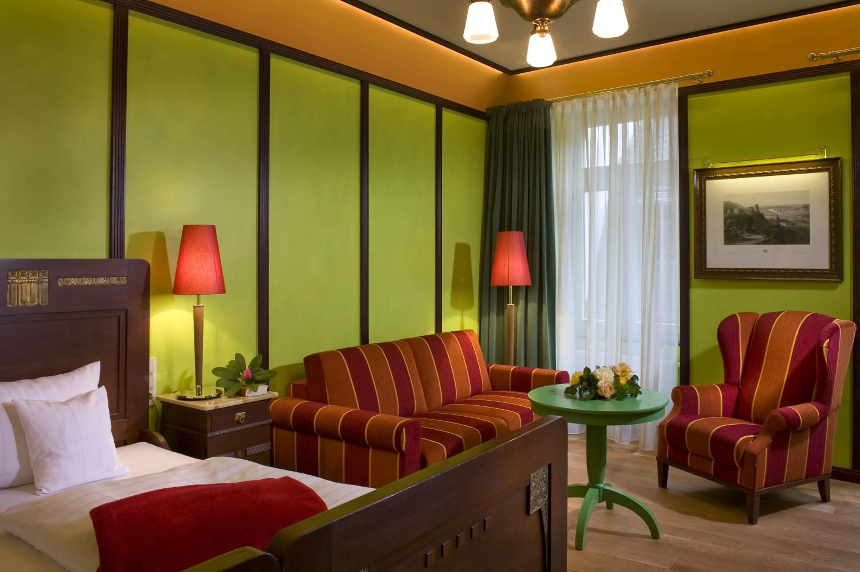 Photo of the whole room in Romantik Jugendstilhotel Bellevue