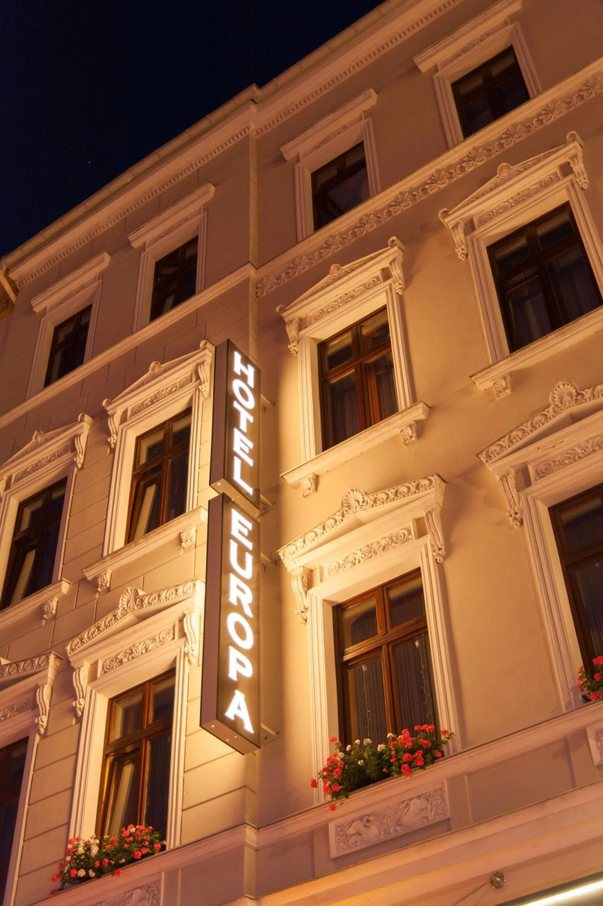 Facade/entrance in Hotel Europa