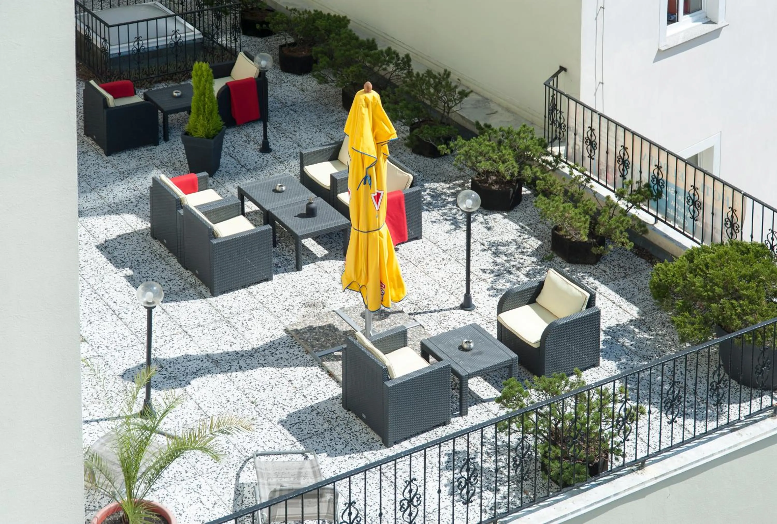 Balcony/Terrace in Hotel Europa