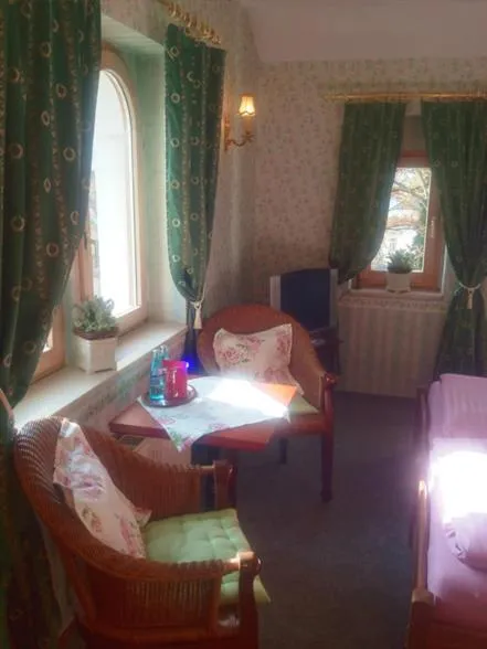 Decorative detail, Bed in Hotel Villa Herzog