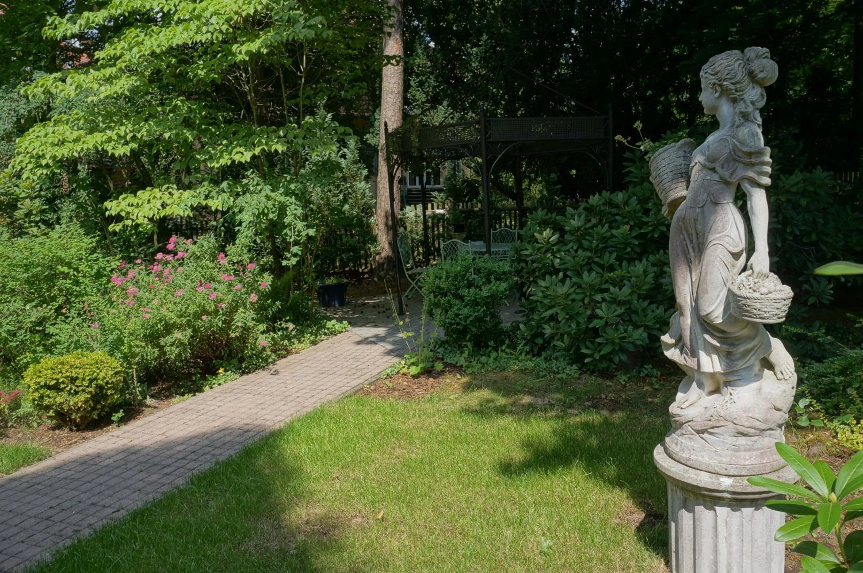 Garden in Hotel Villa Herzog