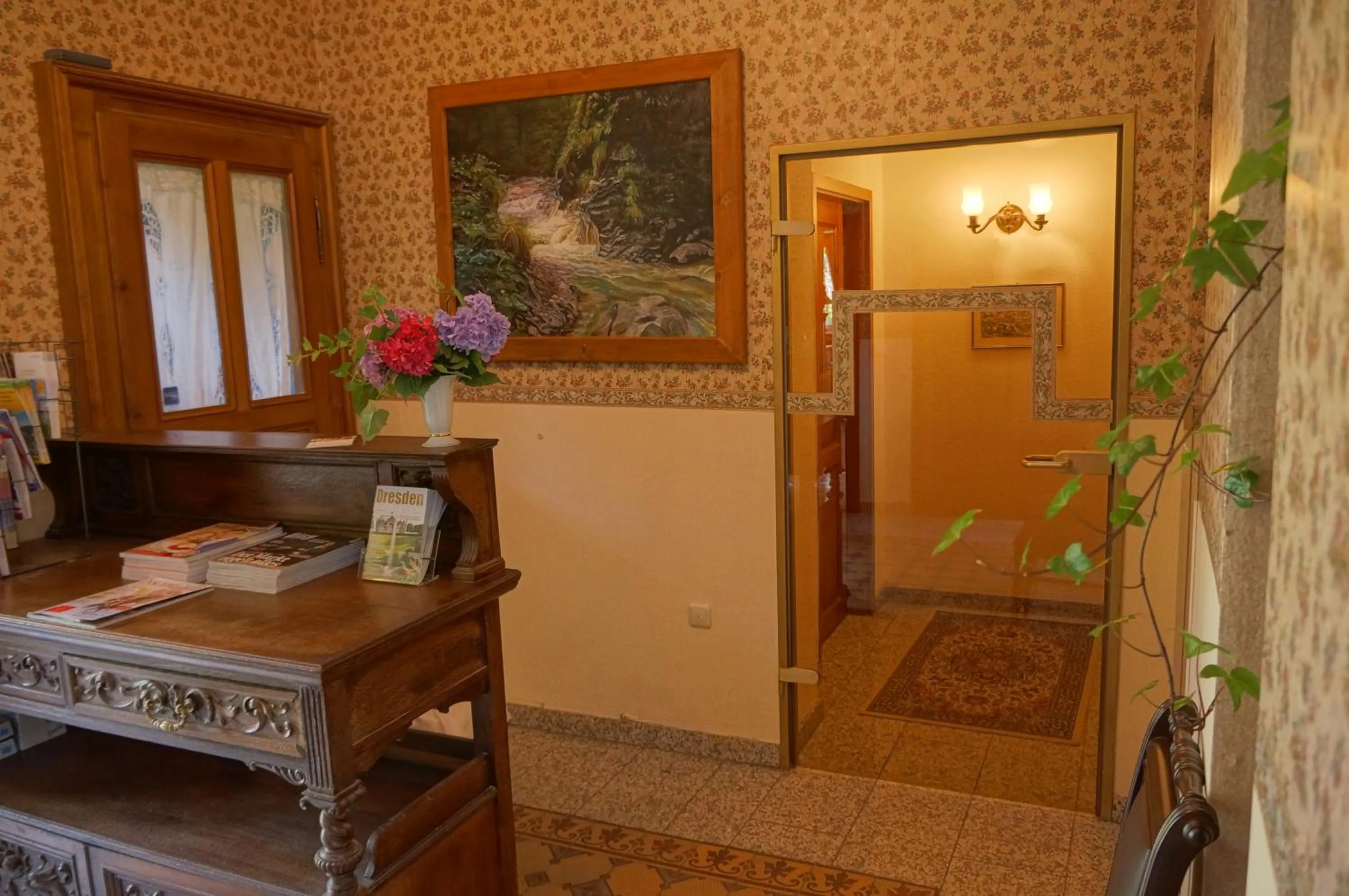 Lobby or reception in Hotel Villa Herzog