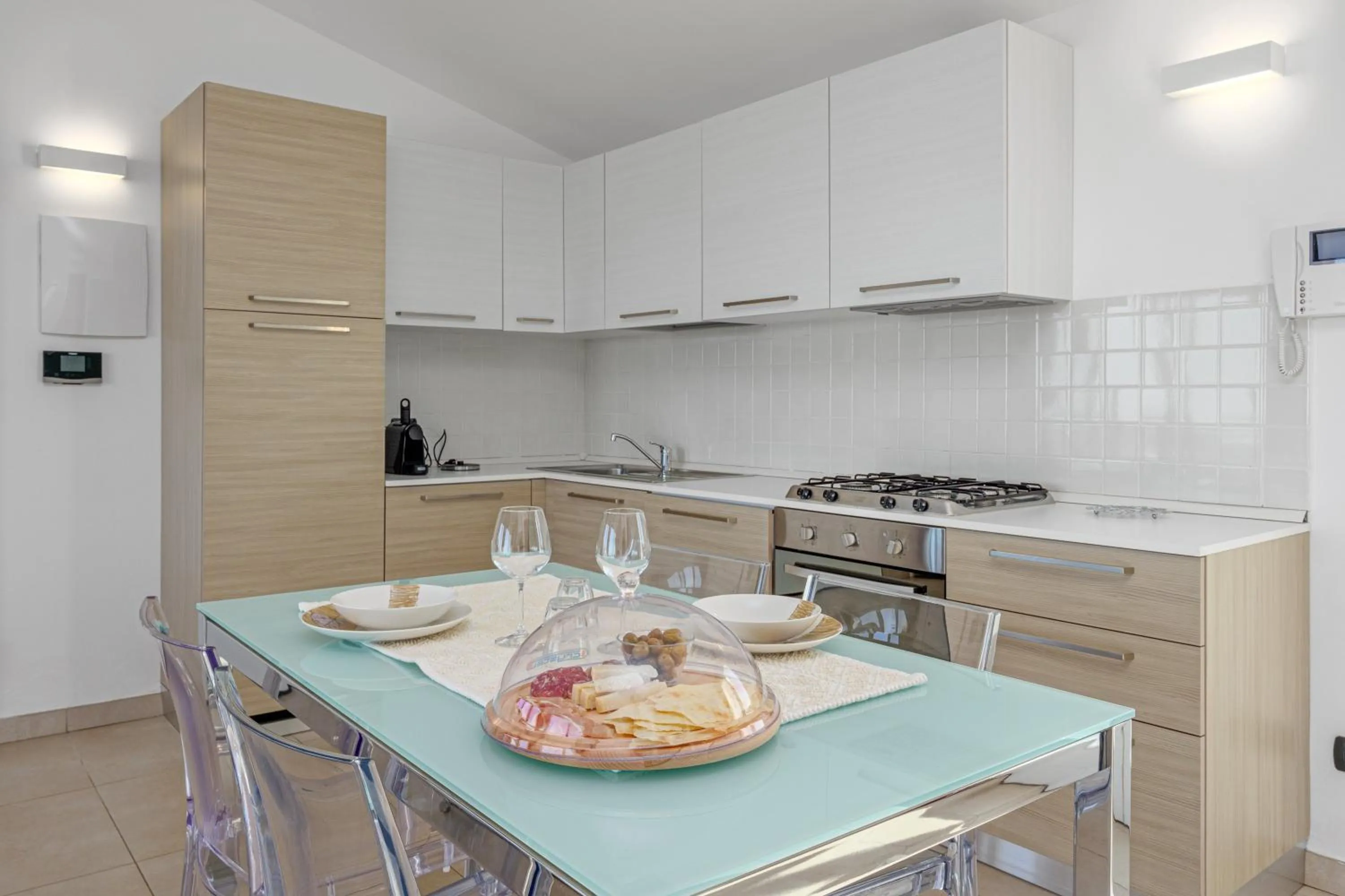 Kitchen or kitchenette in Villa Marconi Apartment 12a attico