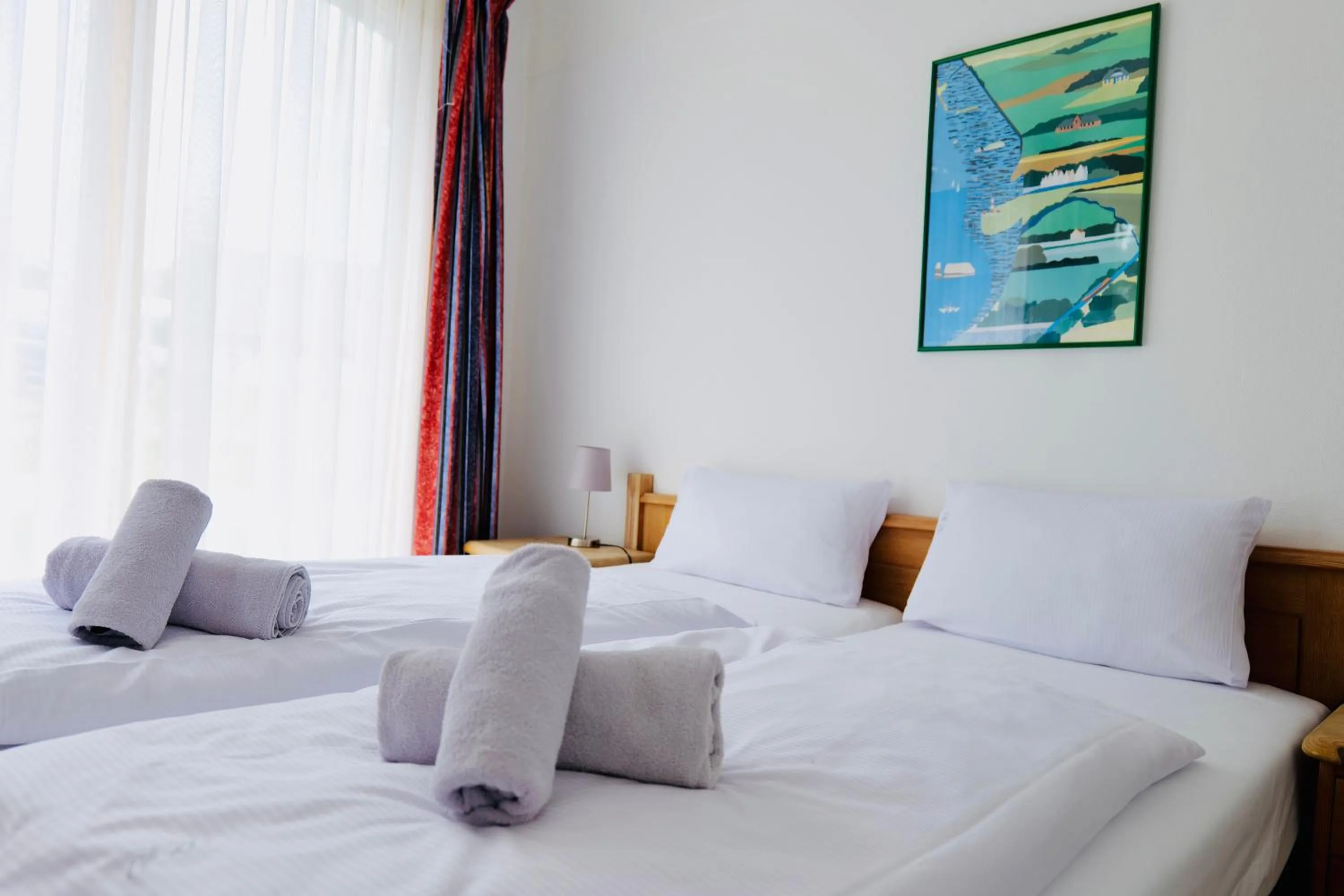 Bedroom, Bed in Hotel Residenz WALDOASE