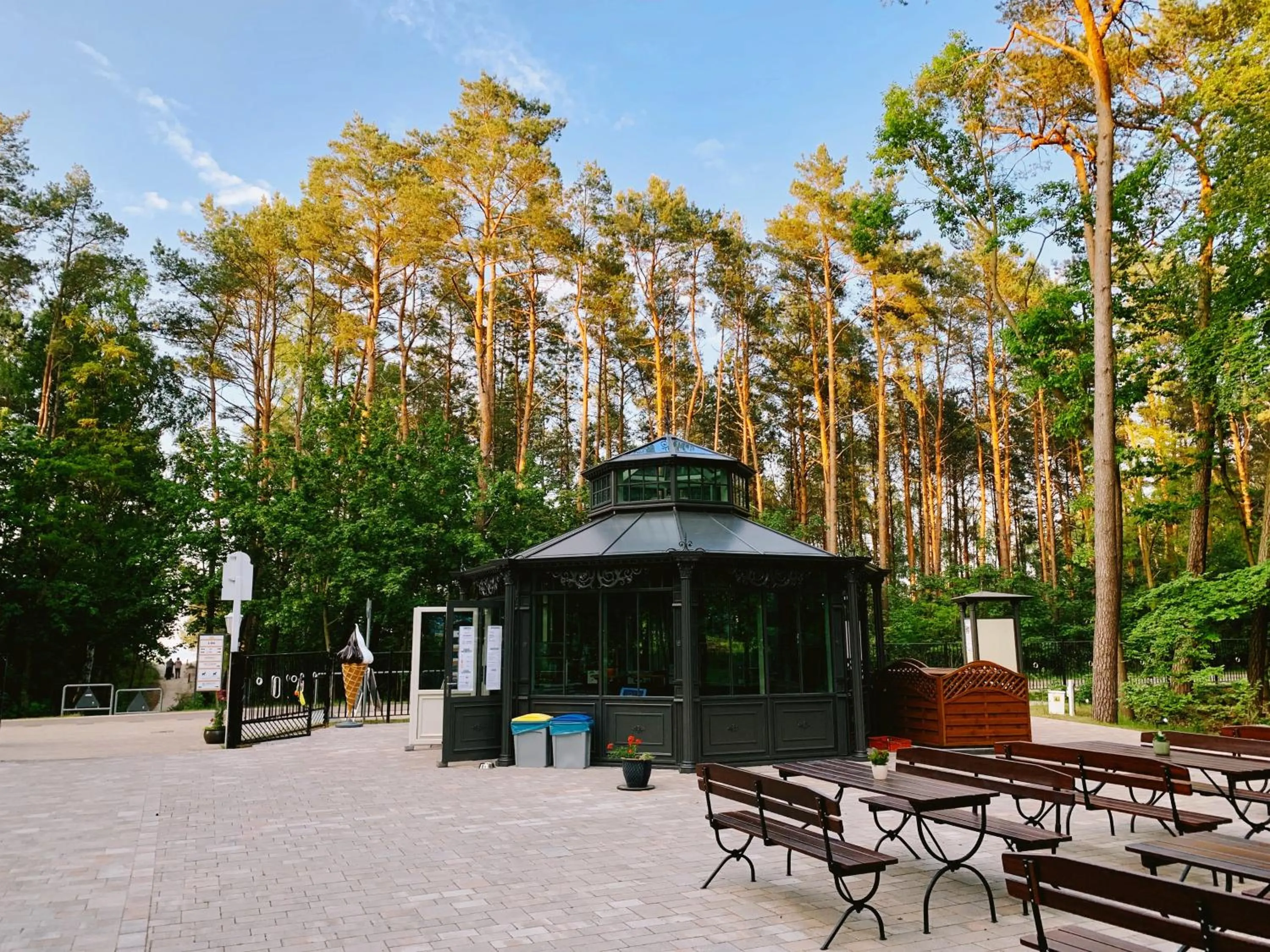 Restaurant/places to eat in Hotel Residenz WALDOASE