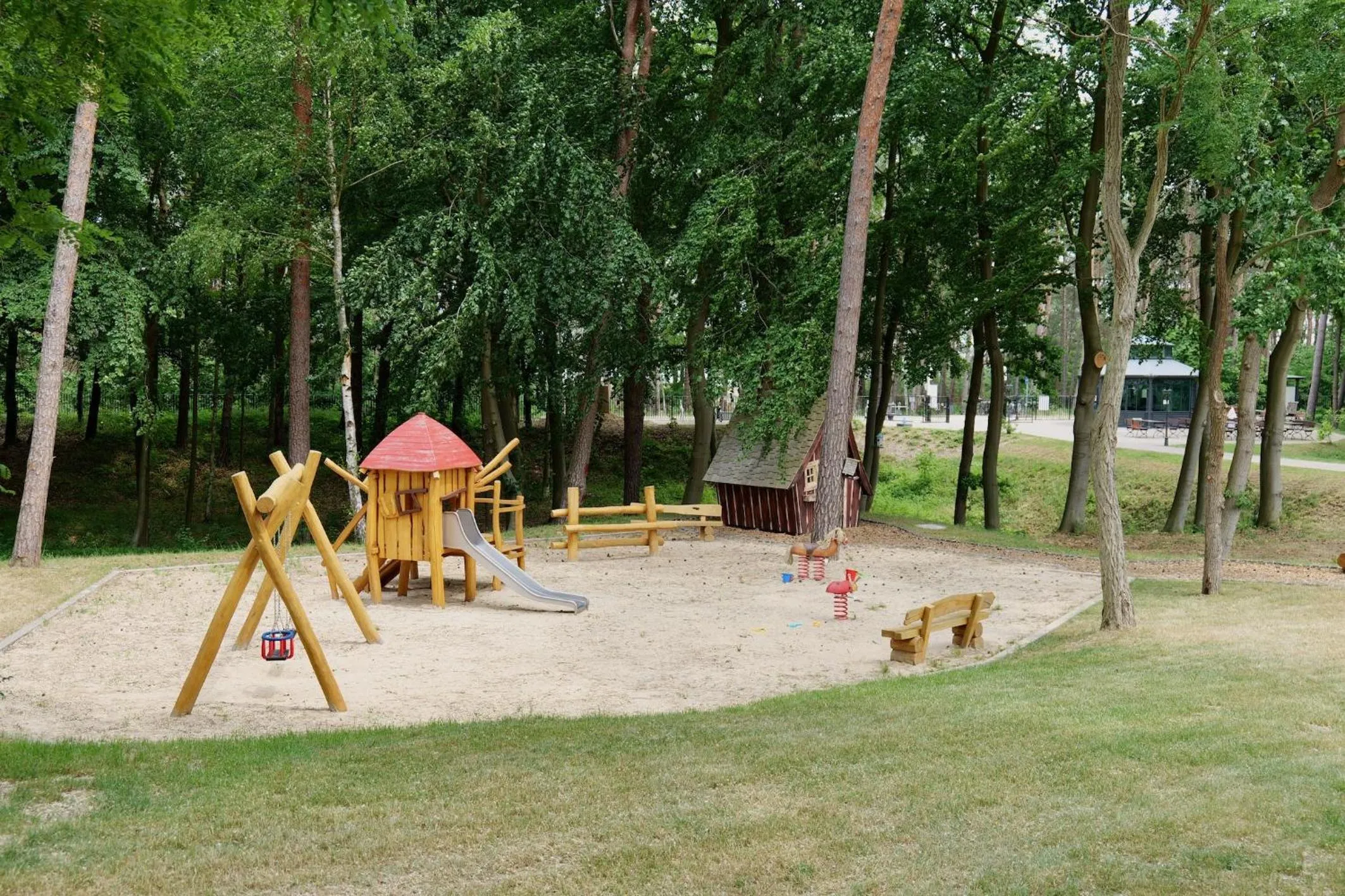 Children play ground in Hotel Residenz WALDOASE