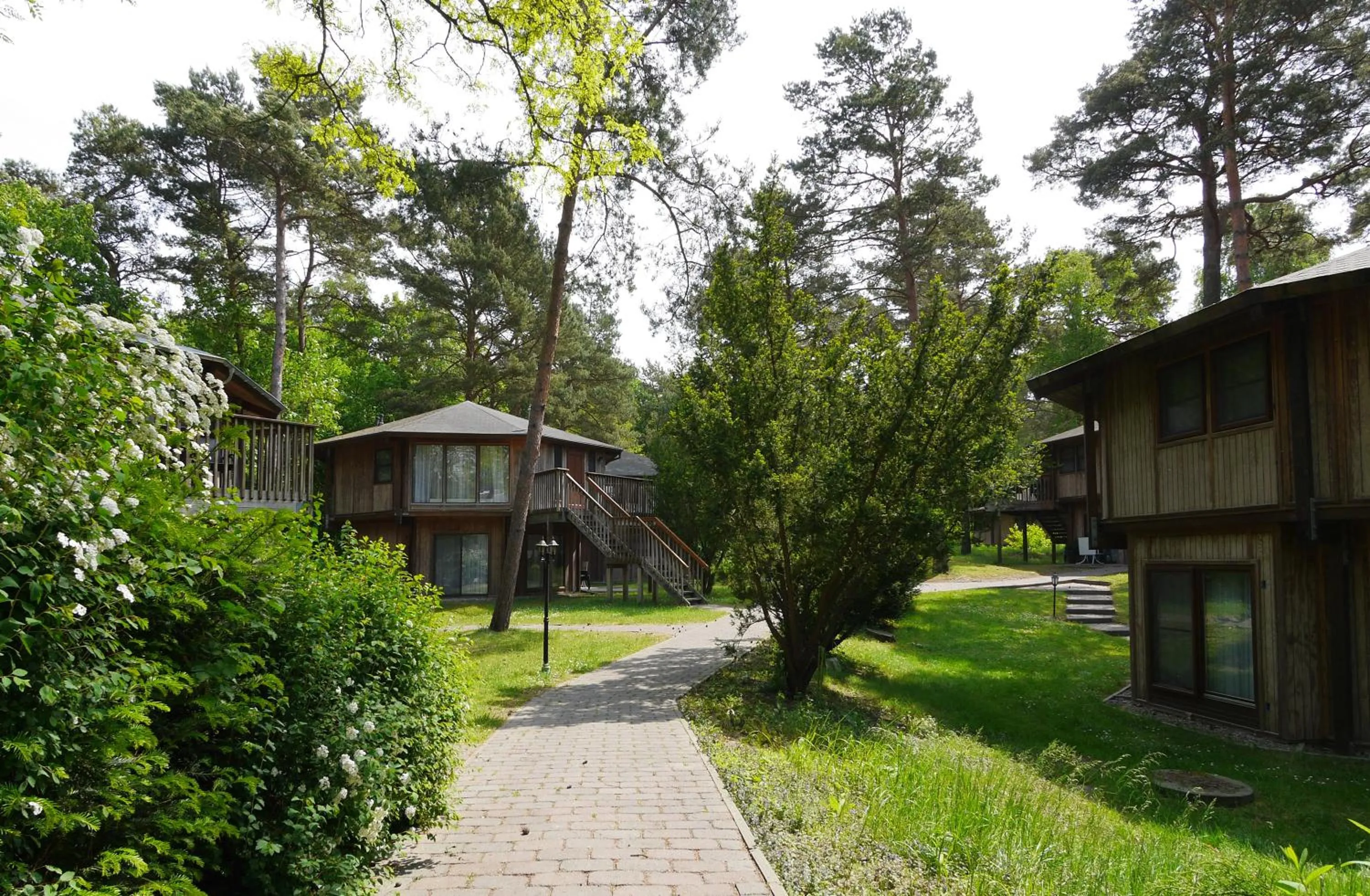 Garden view in Hotel Residenz WALDOASE