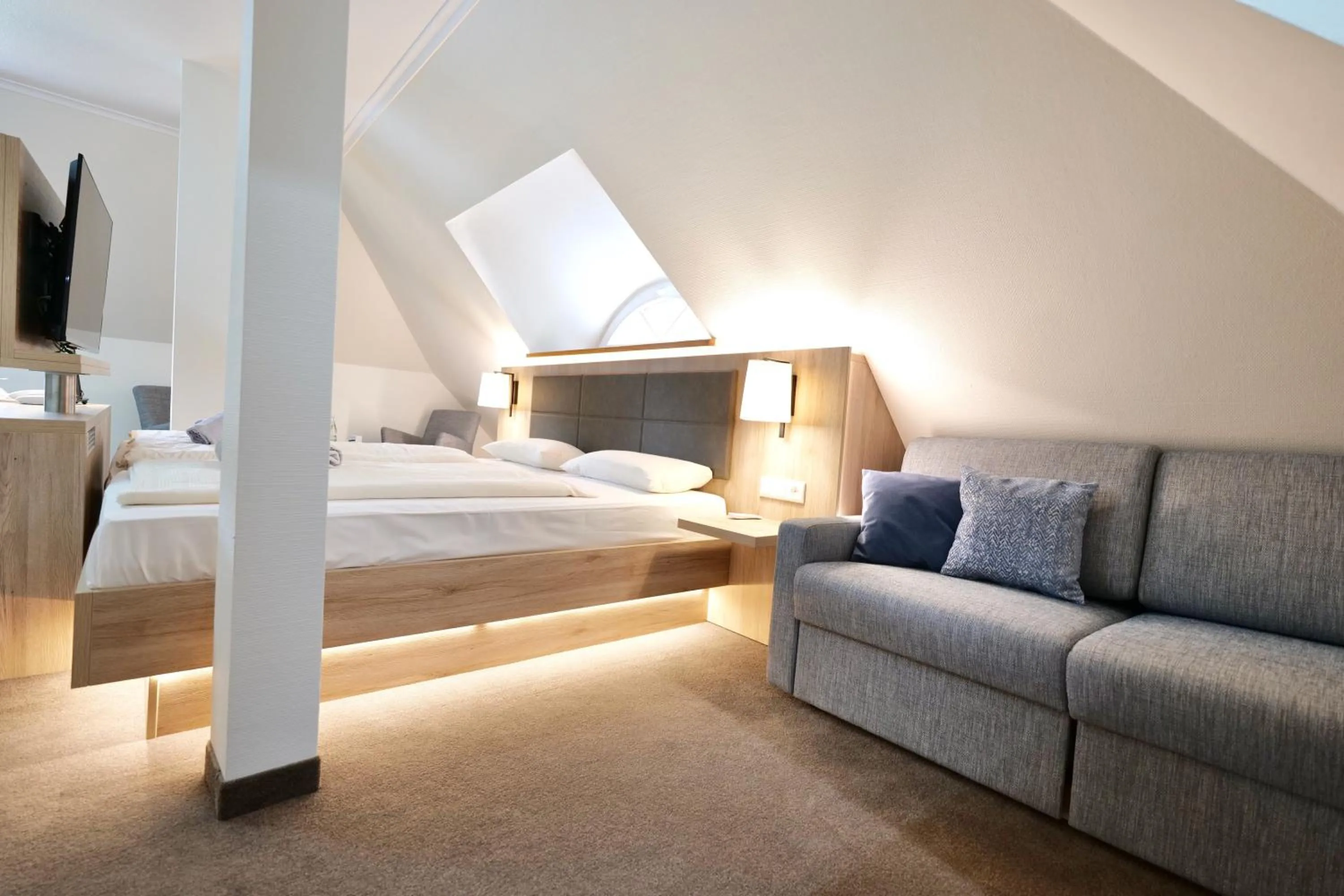 Photo of the whole room, Bed in Hotel Residenz WALDOASE