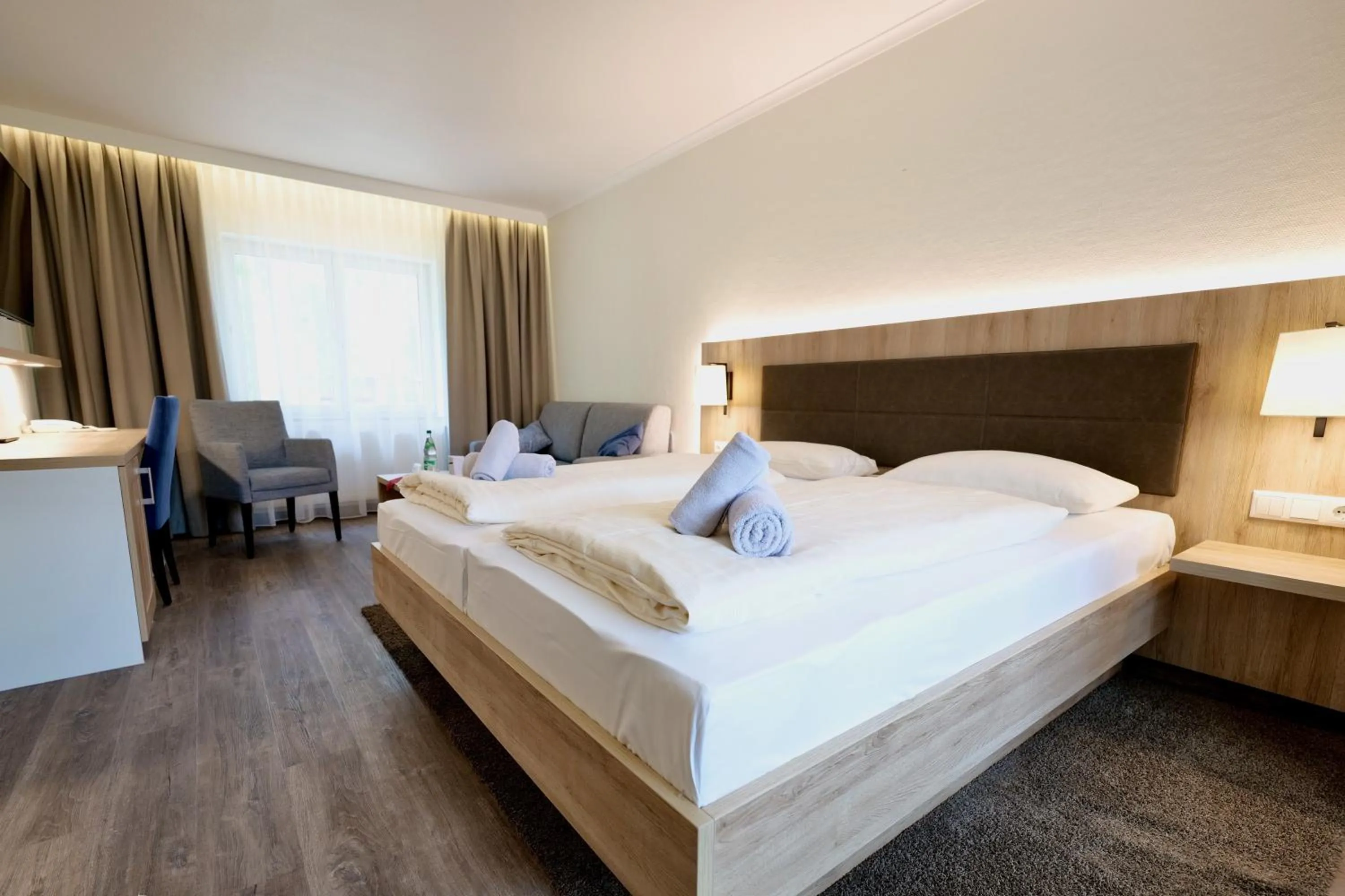 Photo of the whole room, Bed in Hotel Residenz WALDOASE