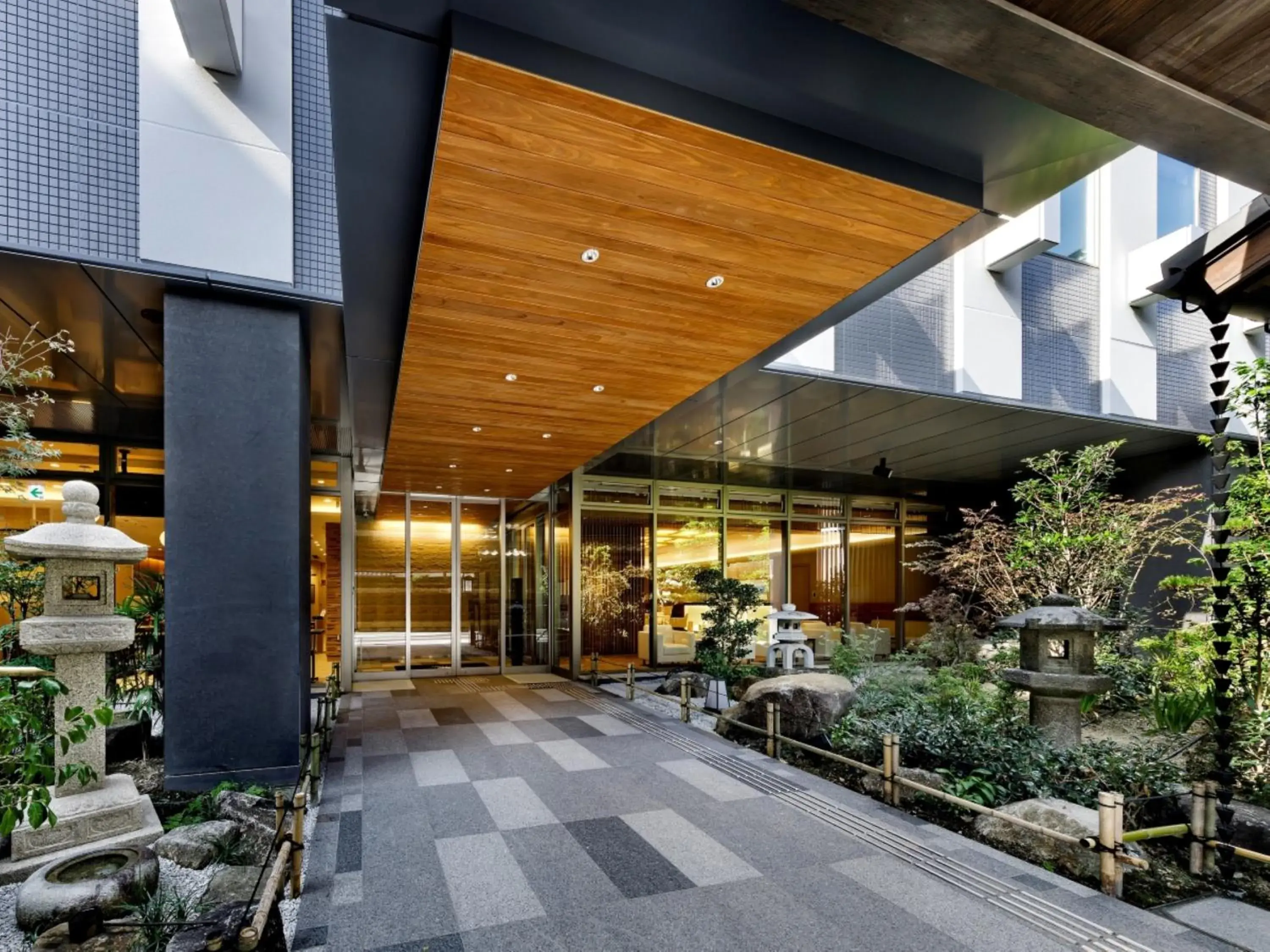 Facade/entrance in HOTEL UNIZO Kyoto Karasuma Oike