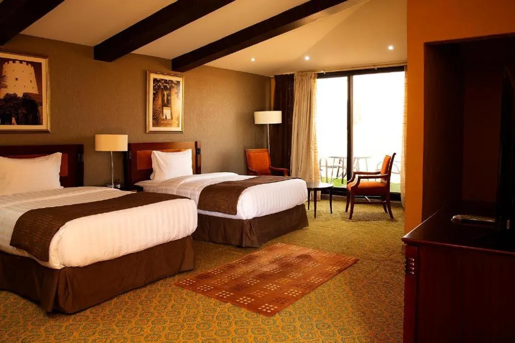 Bed in Desert Inn Resort and Camp