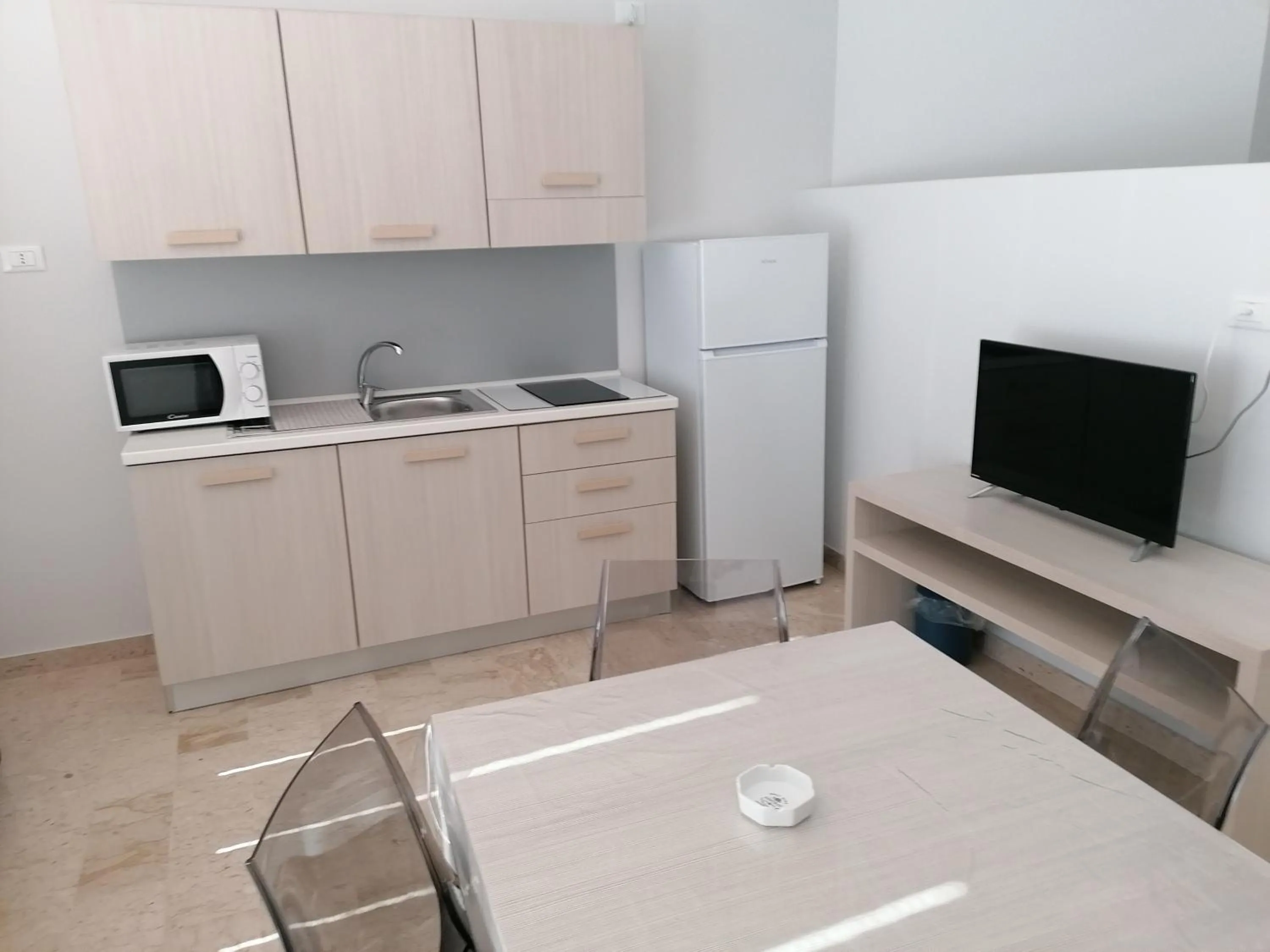 Kitchen or kitchenette in Zibibbo Beach Apartments - Trapani