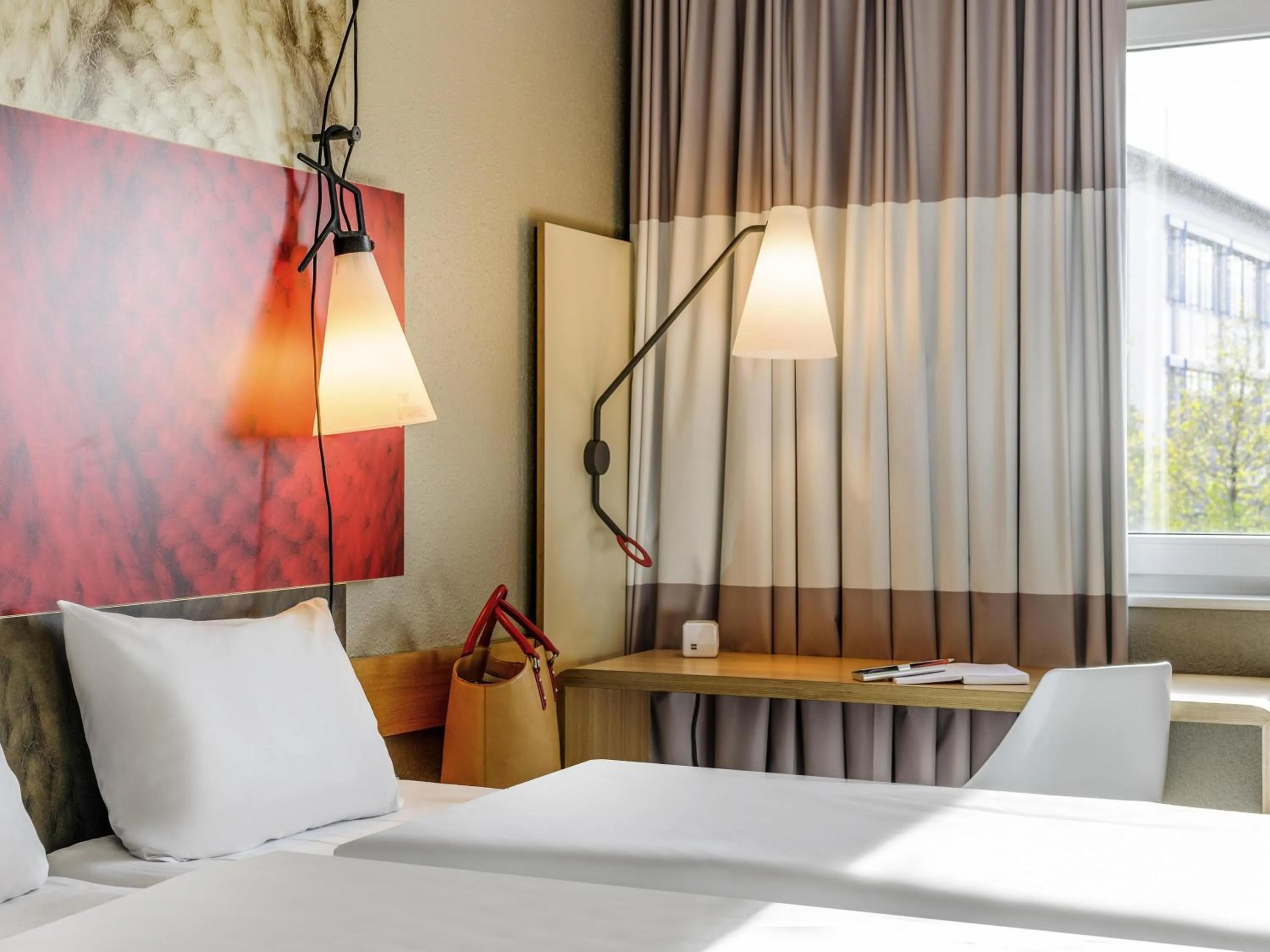 Bedroom, Bed in ibis Hotel München Messe