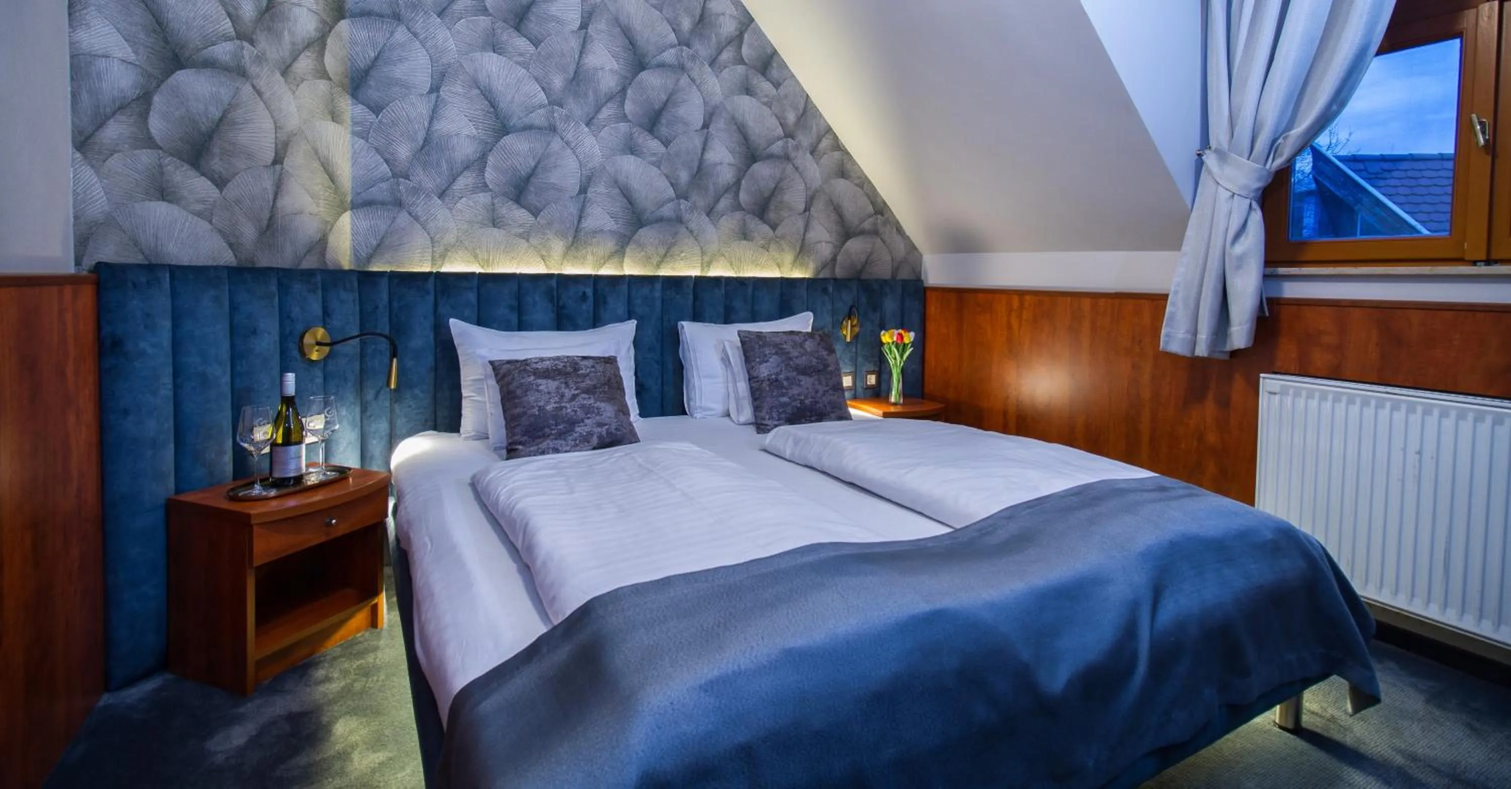 Bedroom, Bed in Hotel Gottwald