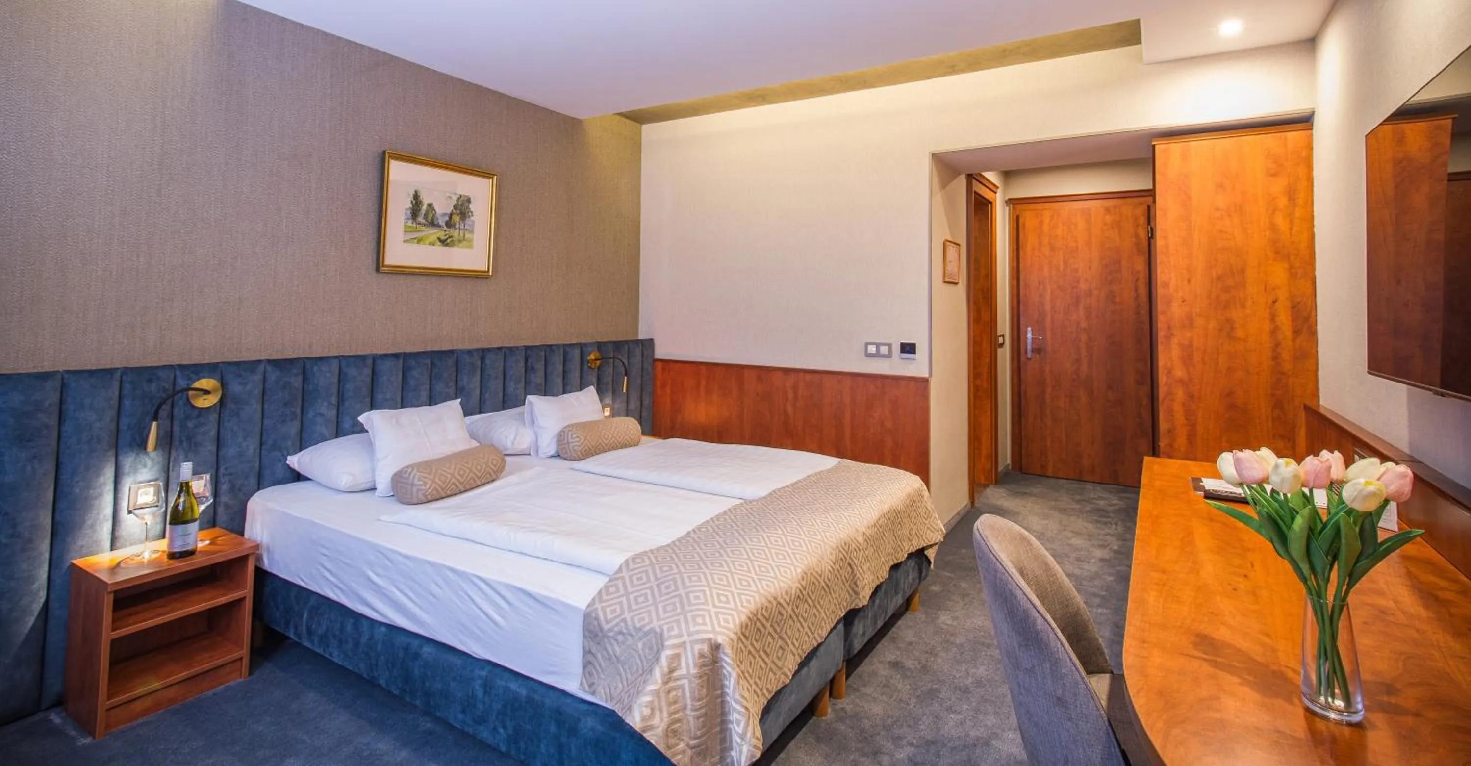 Bedroom, Bed in Hotel Gottwald