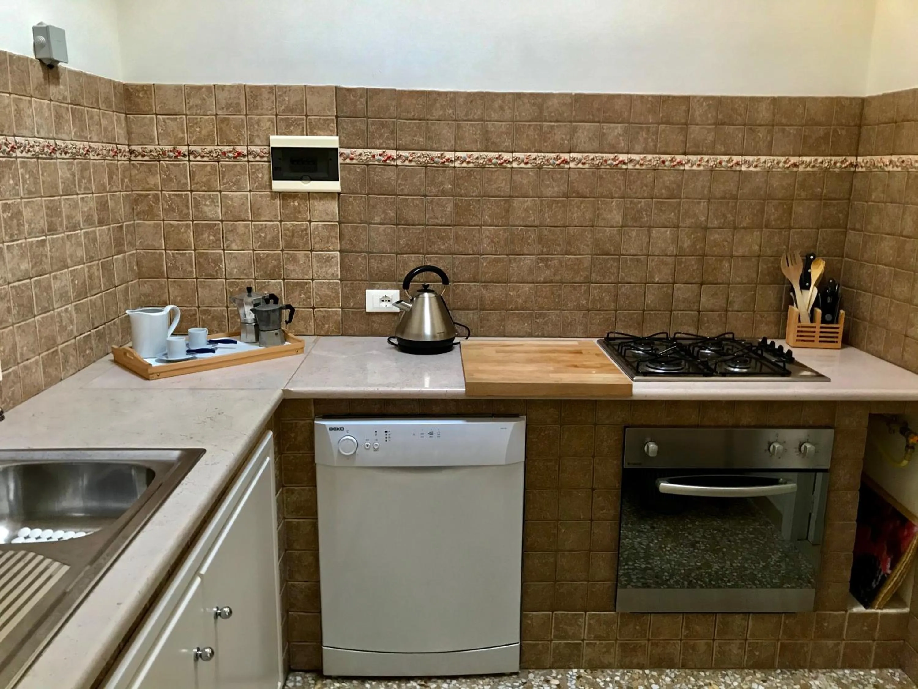 Kitchen or kitchenette in B&B TENUTA AGNUSDEI