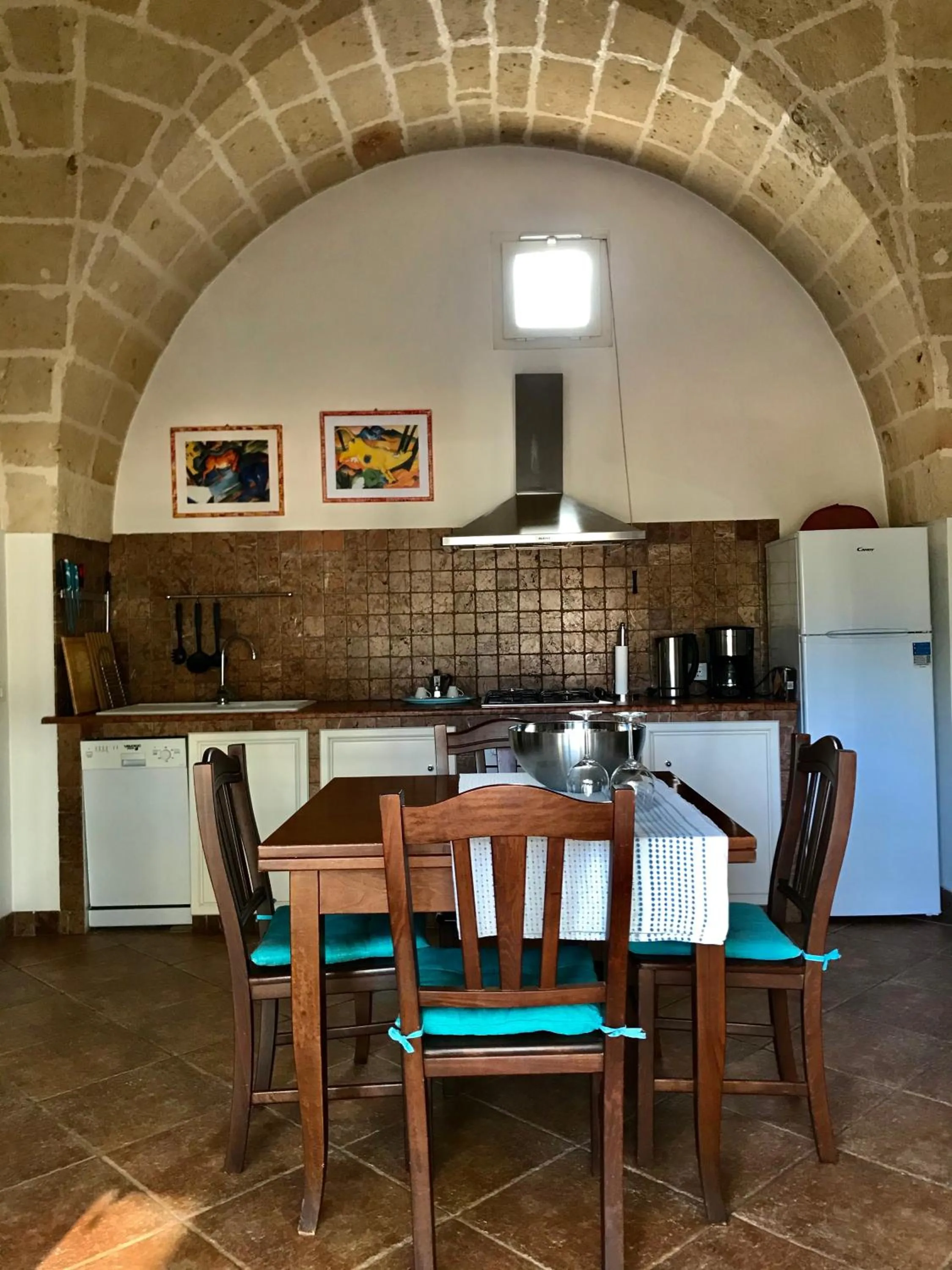 Kitchen or kitchenette in B&B TENUTA AGNUSDEI