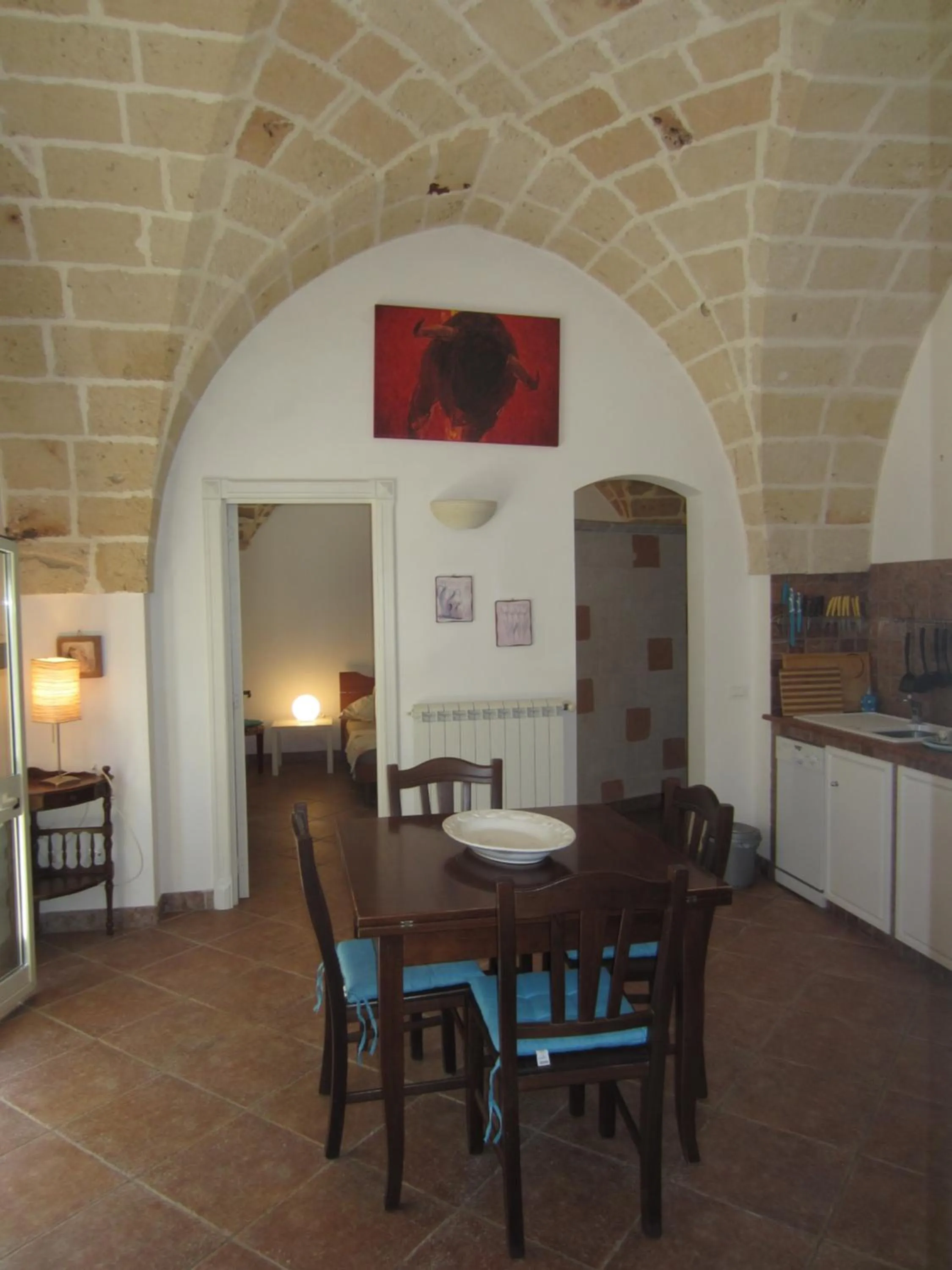 Dining area in B&B TENUTA AGNUSDEI