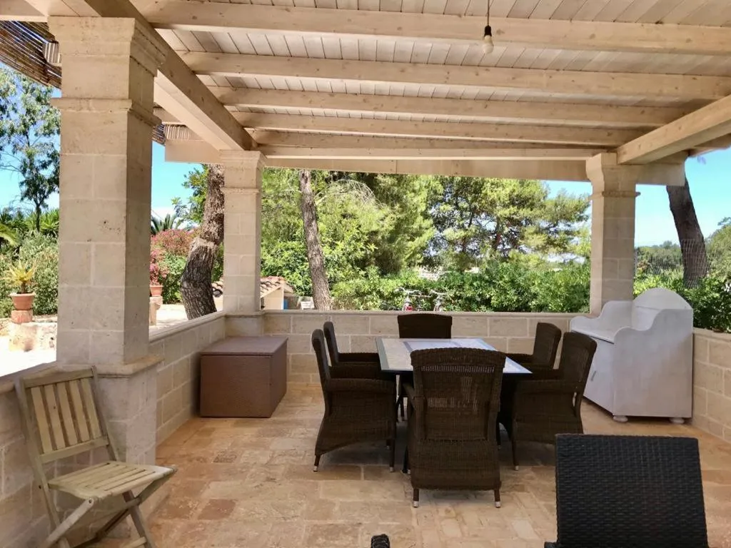 Patio in B&B TENUTA AGNUSDEI