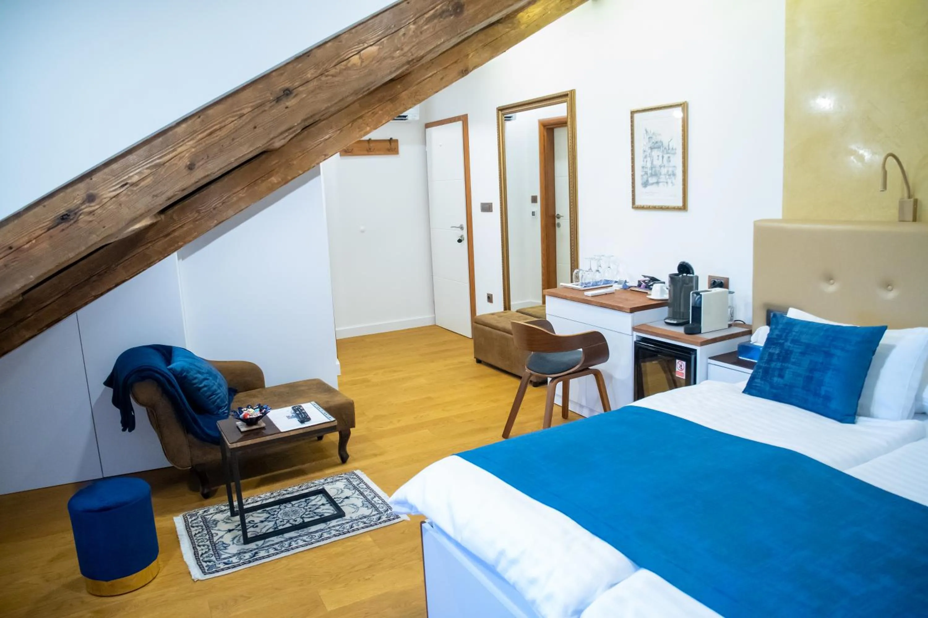 Bed in Oblivion Luxury Rooms