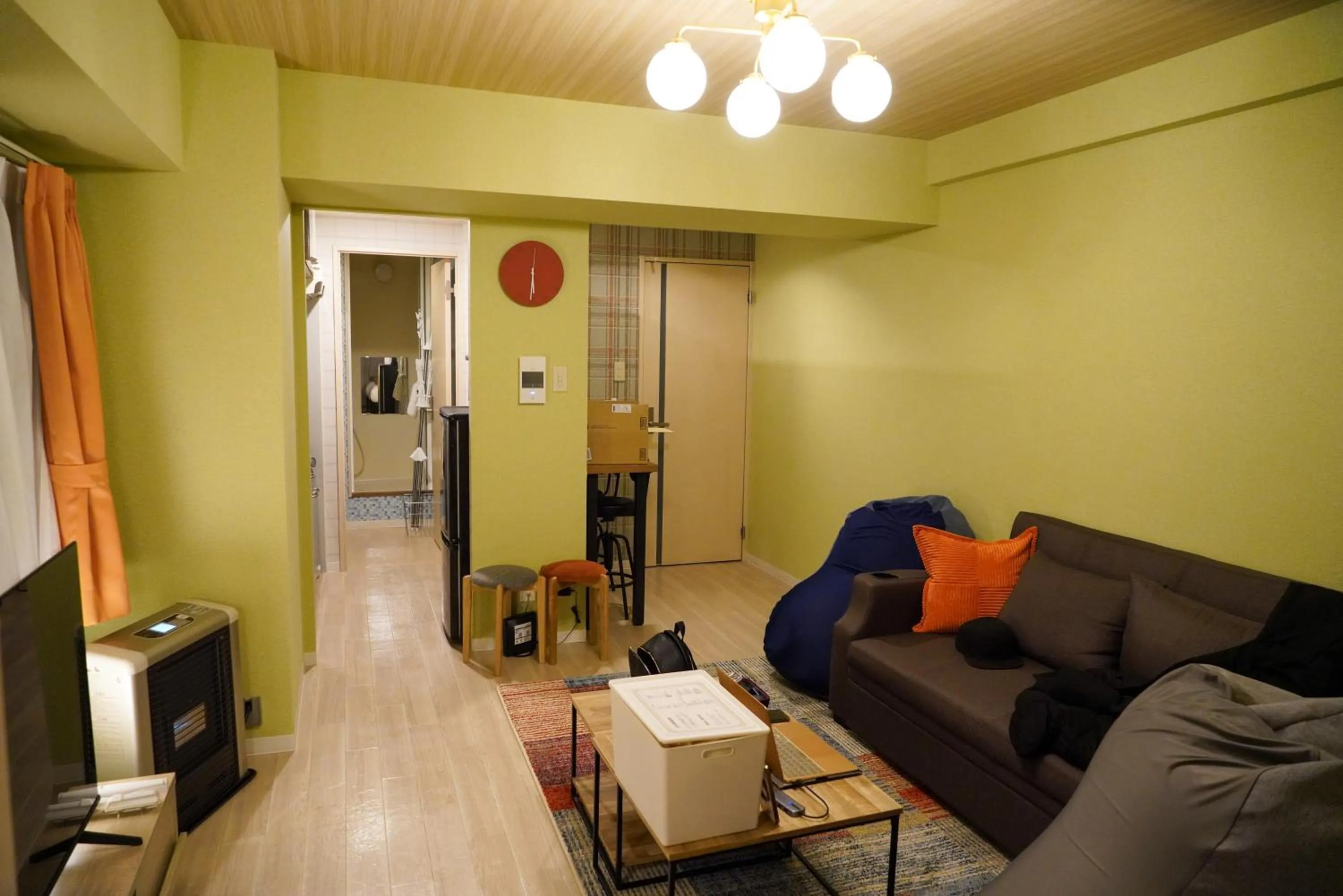 Living room in SAPPORO HILLS