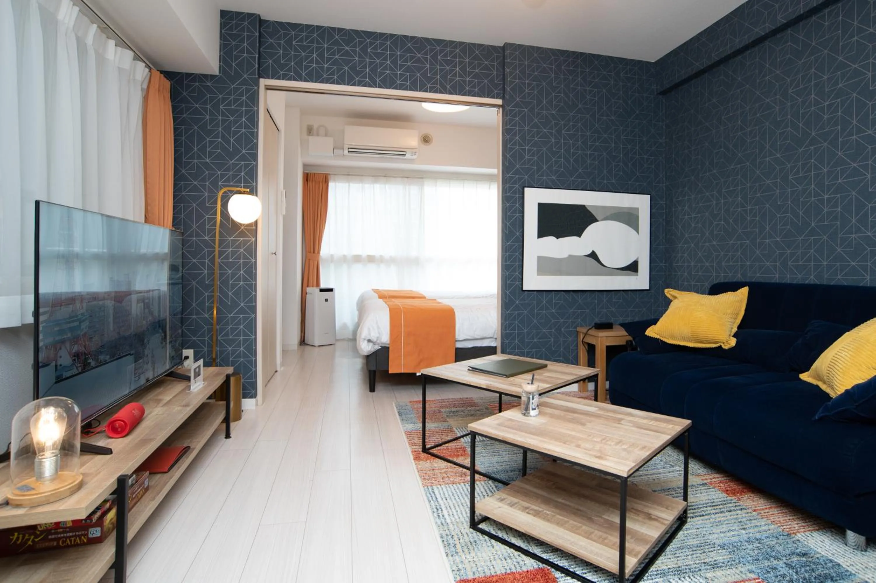 Living room in SAPPORO HILLS