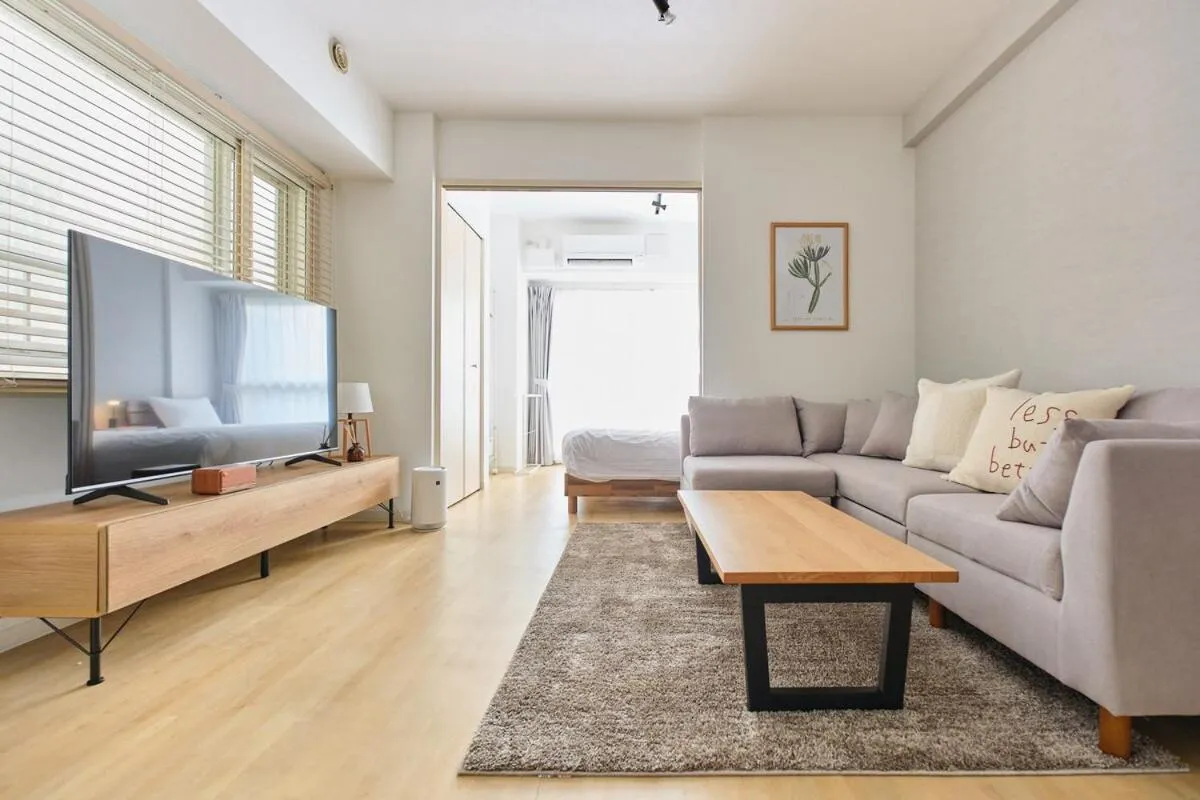 Living room in SAPPORO HILLS