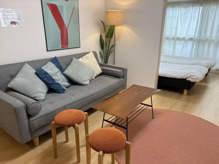 Living room in SAPPORO HILLS