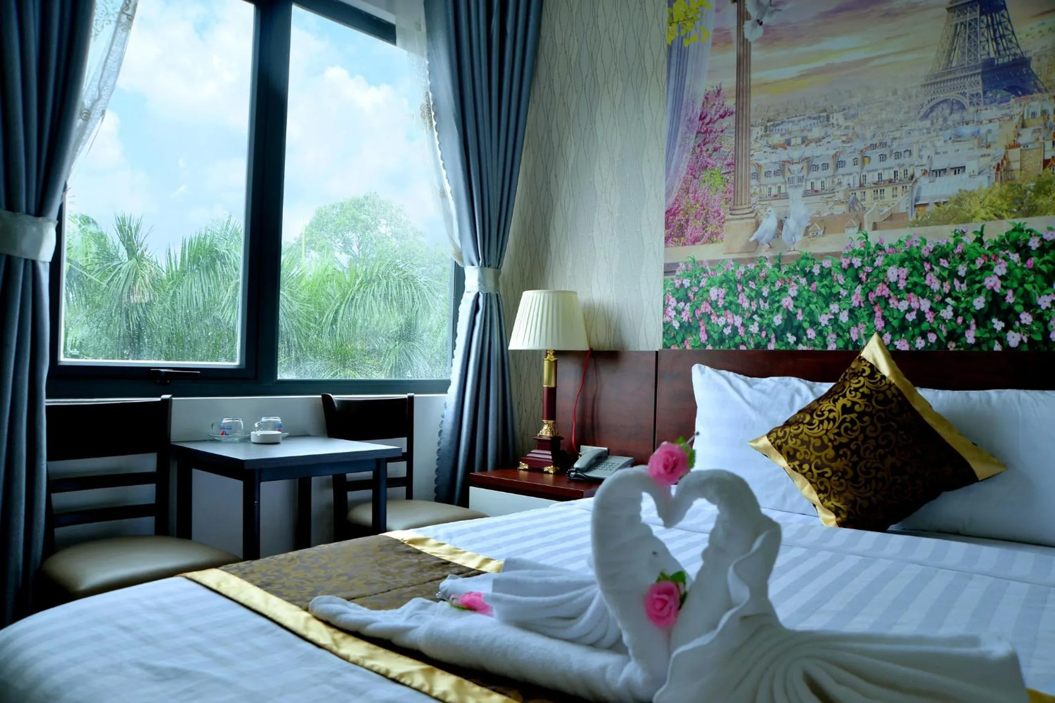 Bed in Buon Ma Thuot Hotel
