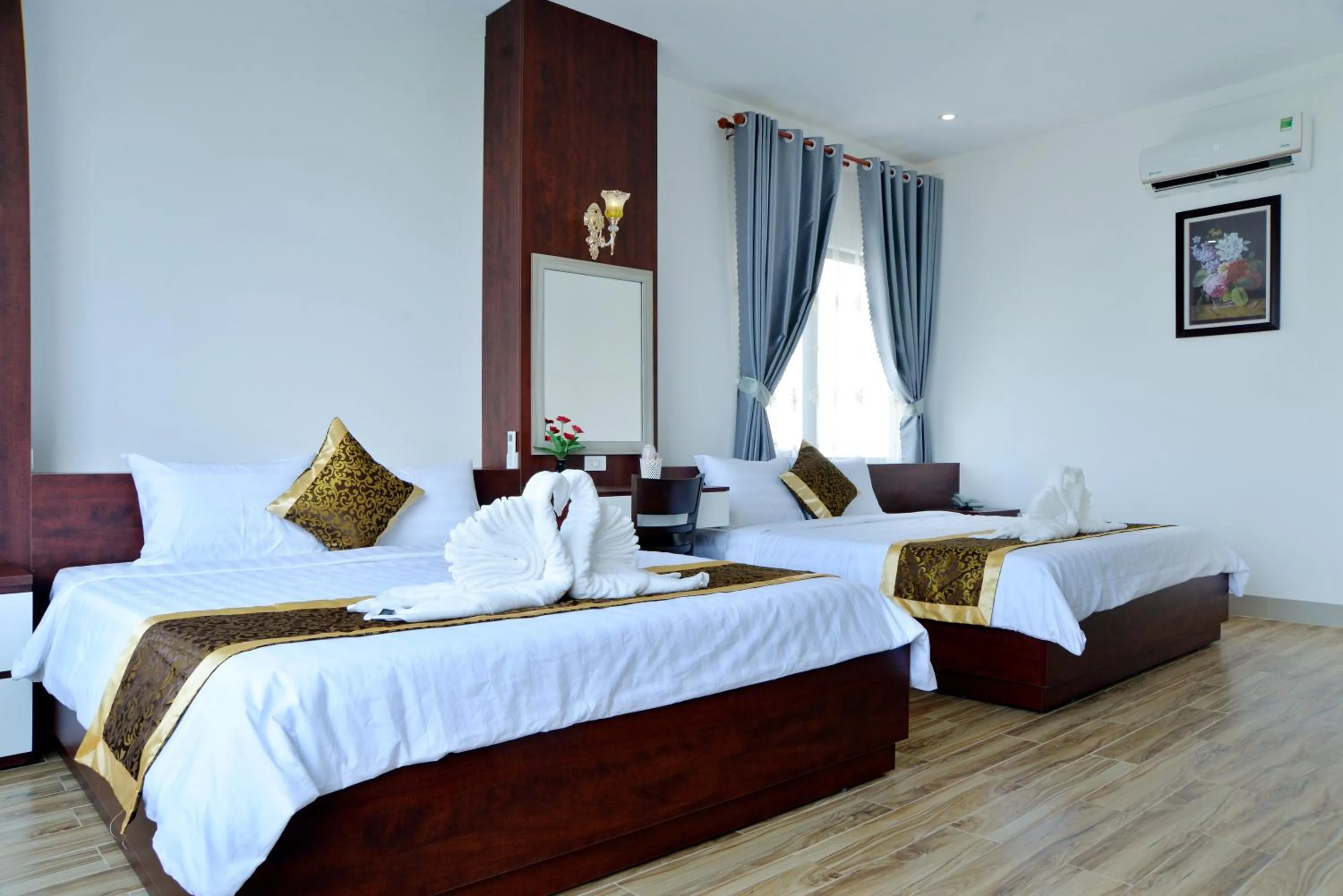 Bed in Buon Ma Thuot Hotel