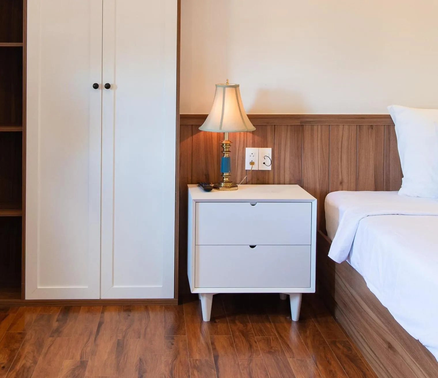 Bed in Le Soleil Boutique Hotel