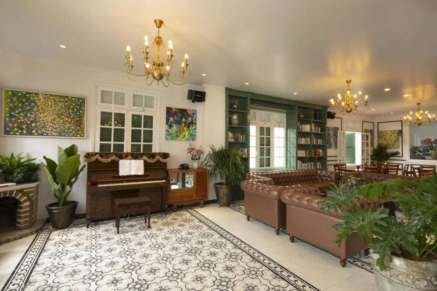 Living room in Le Soleil Boutique Hotel