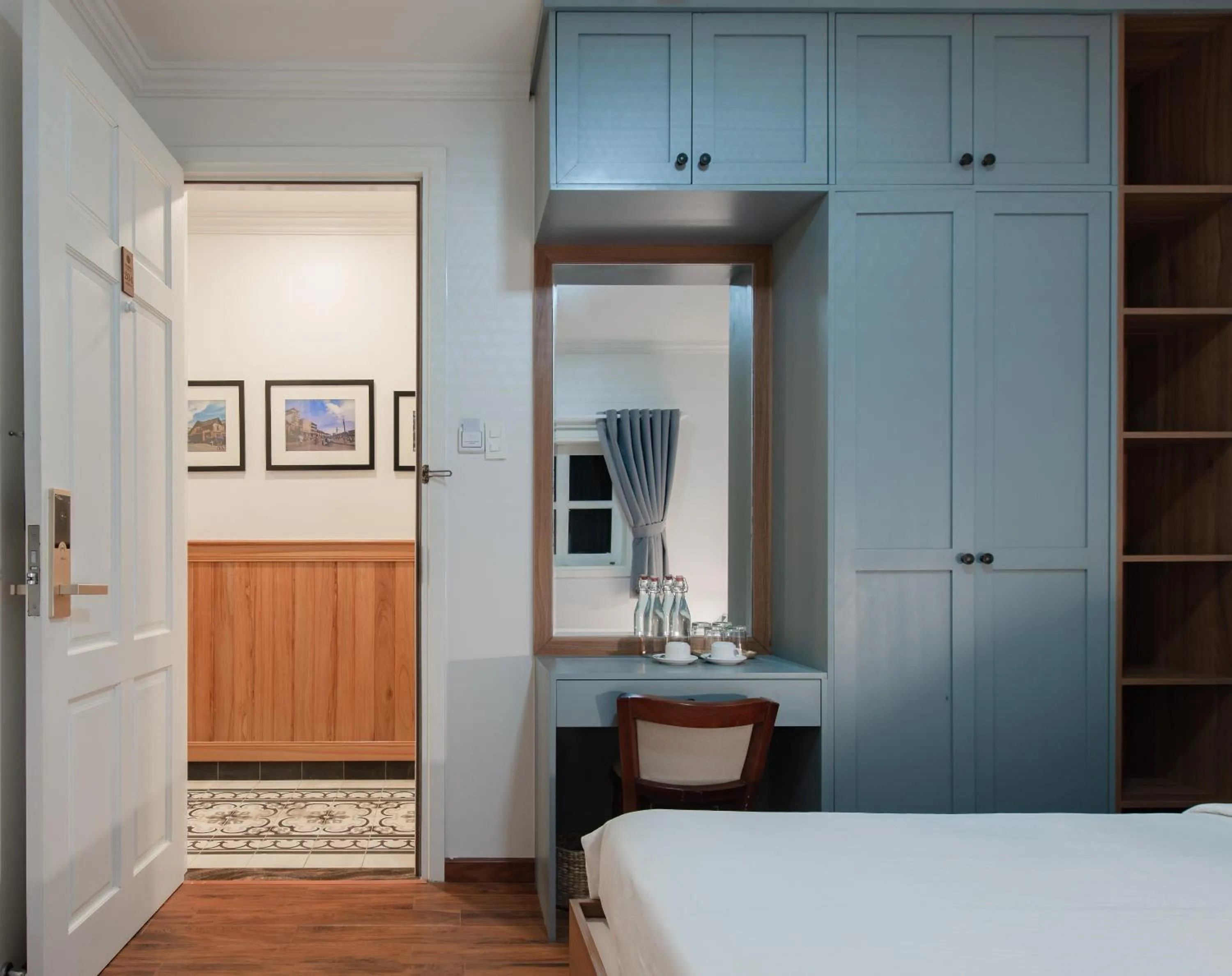 Bed in Le Soleil Boutique Hotel