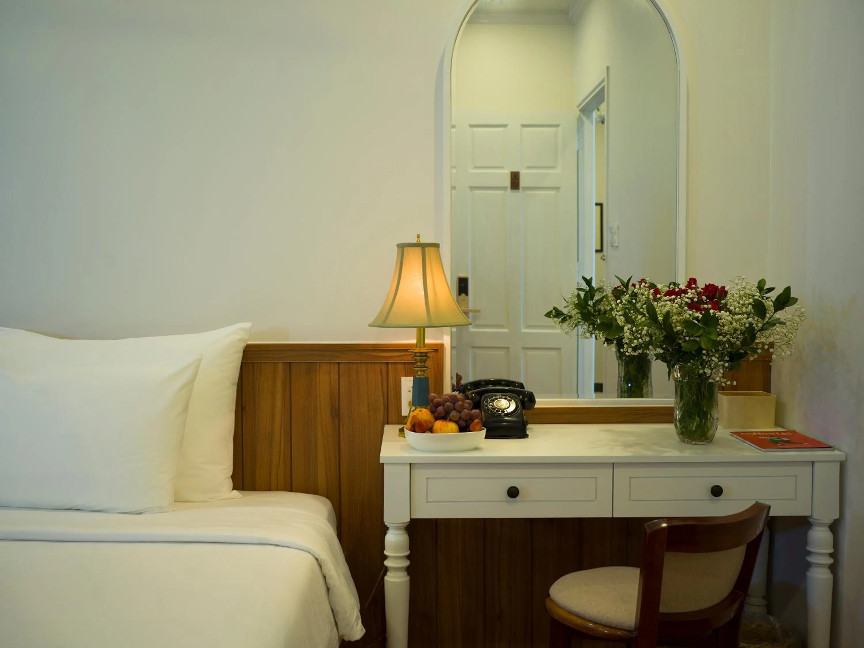 Bed in Le Soleil Boutique Hotel