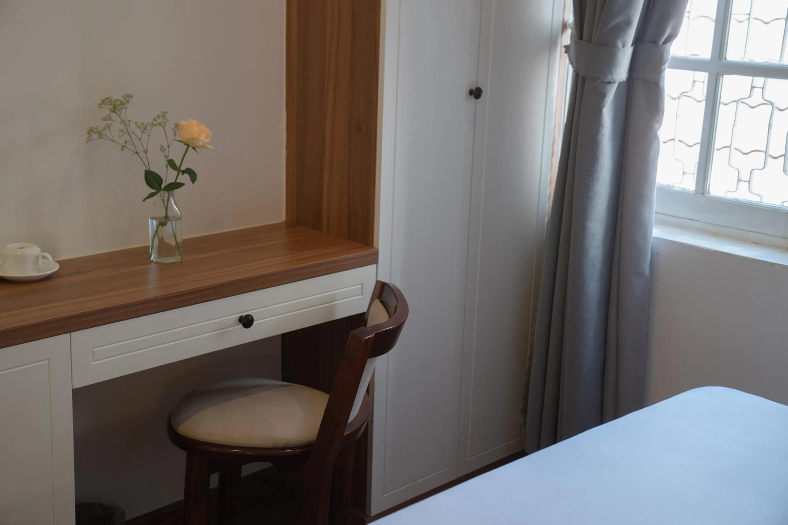 Bed in Le Soleil Boutique Hotel