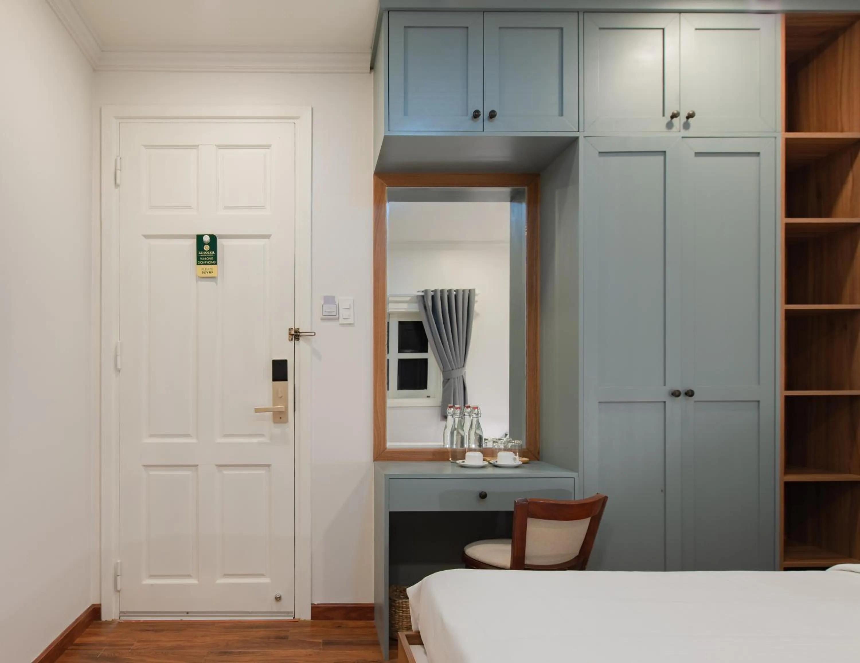 Bed in Le Soleil Boutique Hotel