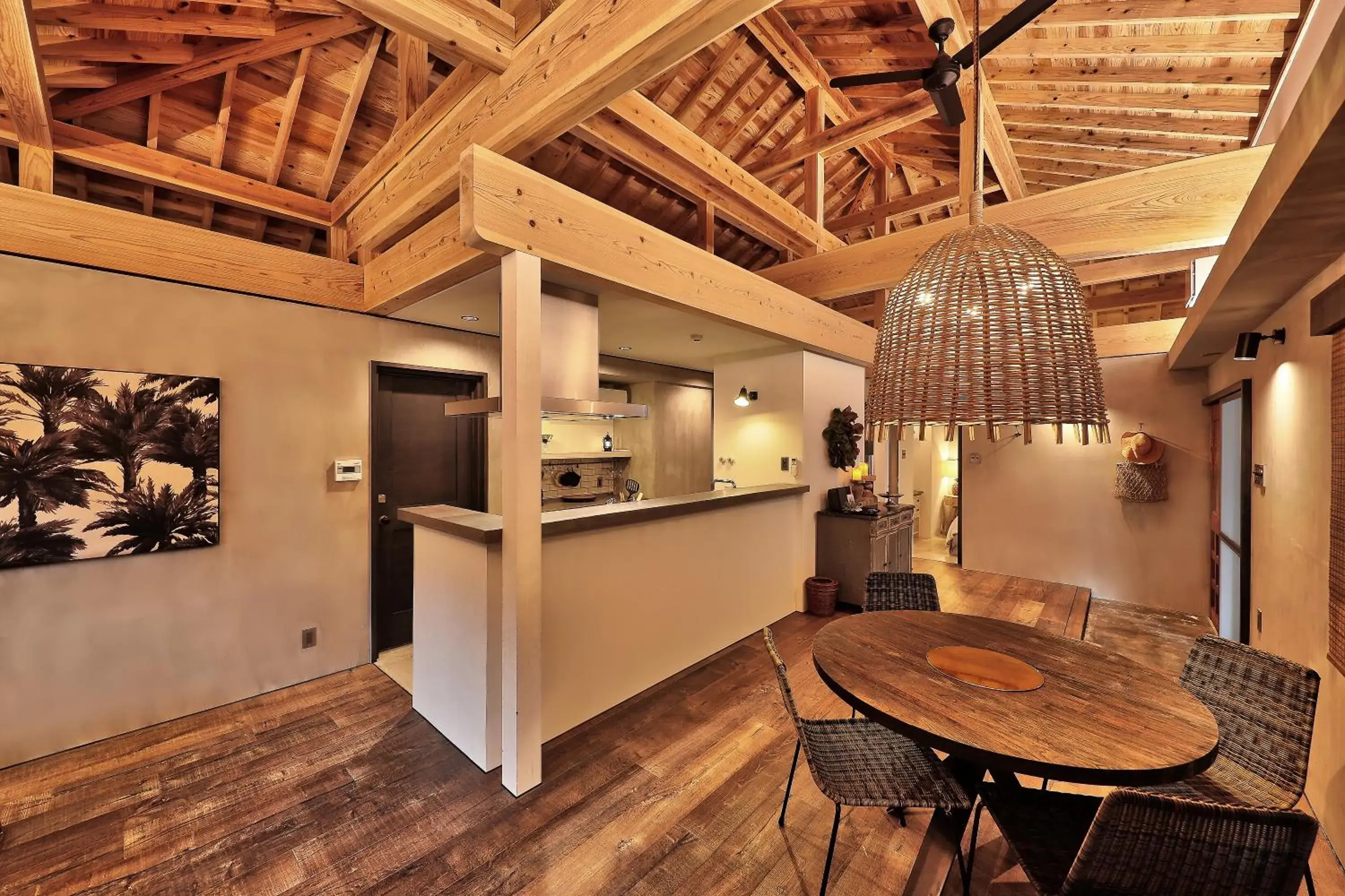 Living room in ADAN RESORT HANALI village sesokojima Living room in ADAN RESORT HANALI village sesokojima