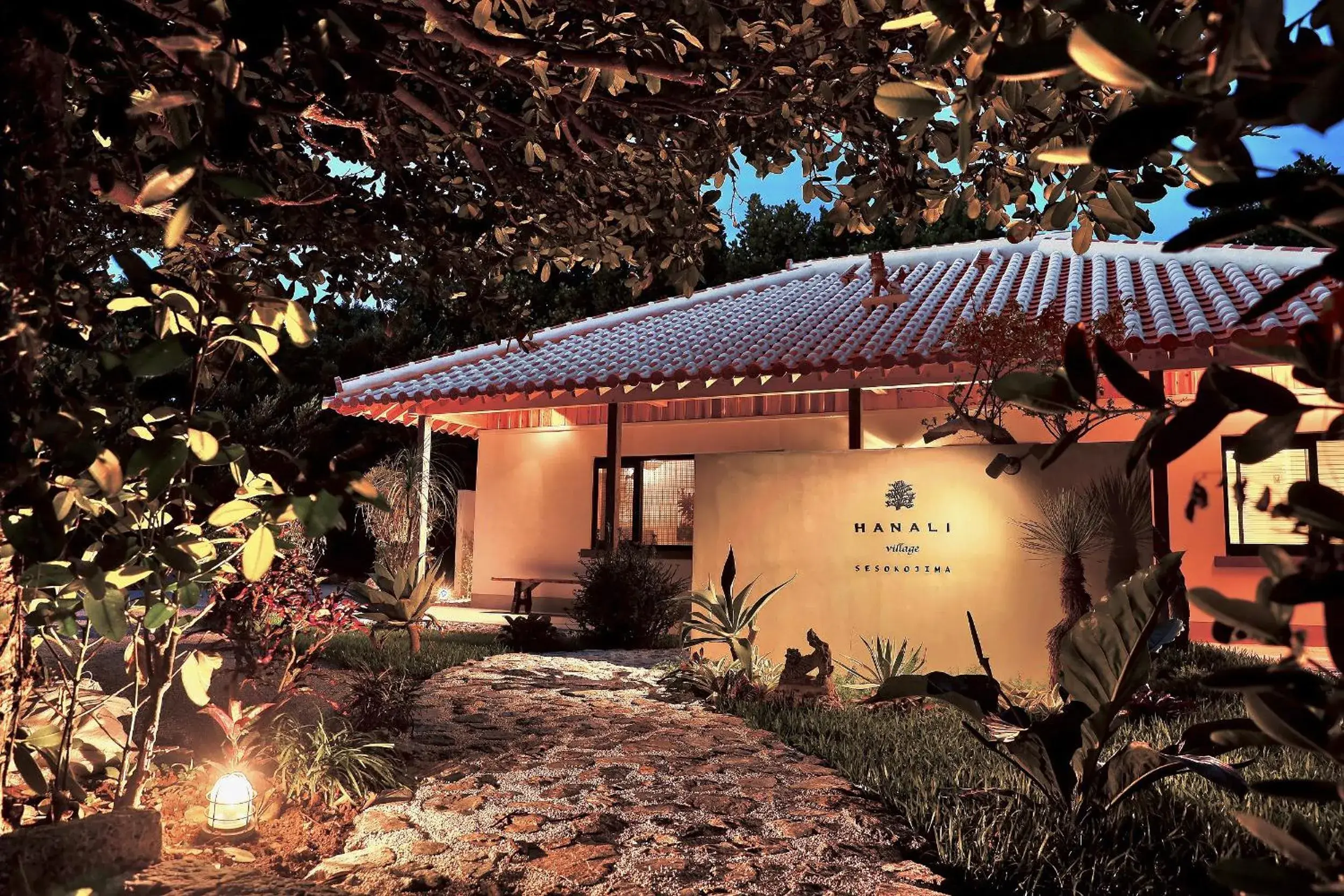 Facade/entrance in ADAN RESORT HANALI village sesokojima Facade/entrance in ADAN RESORT HANALI village sesokojima