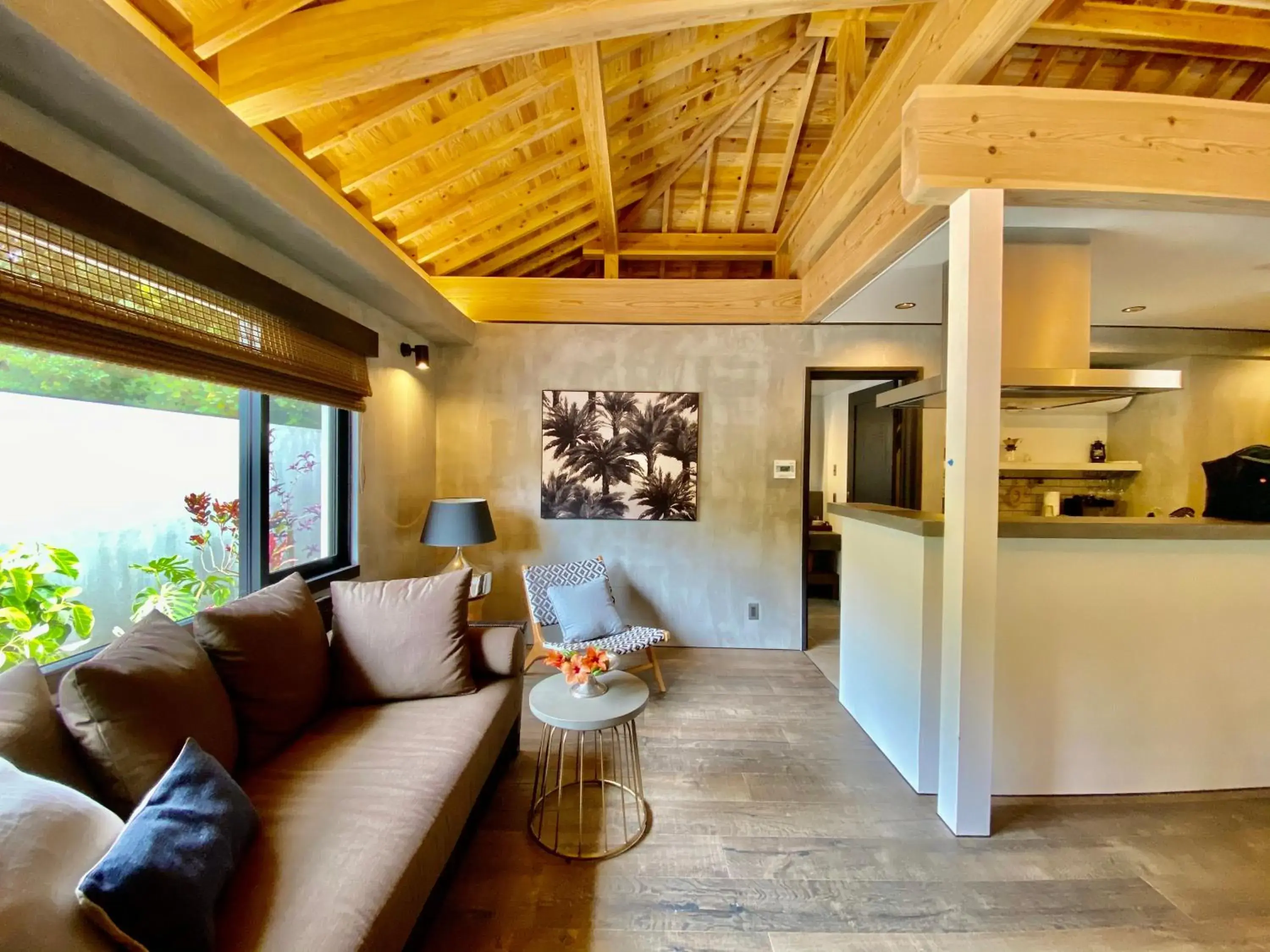 Living room in ADAN RESORT HANALI village sesokojima Living room in ADAN RESORT HANALI village sesokojima