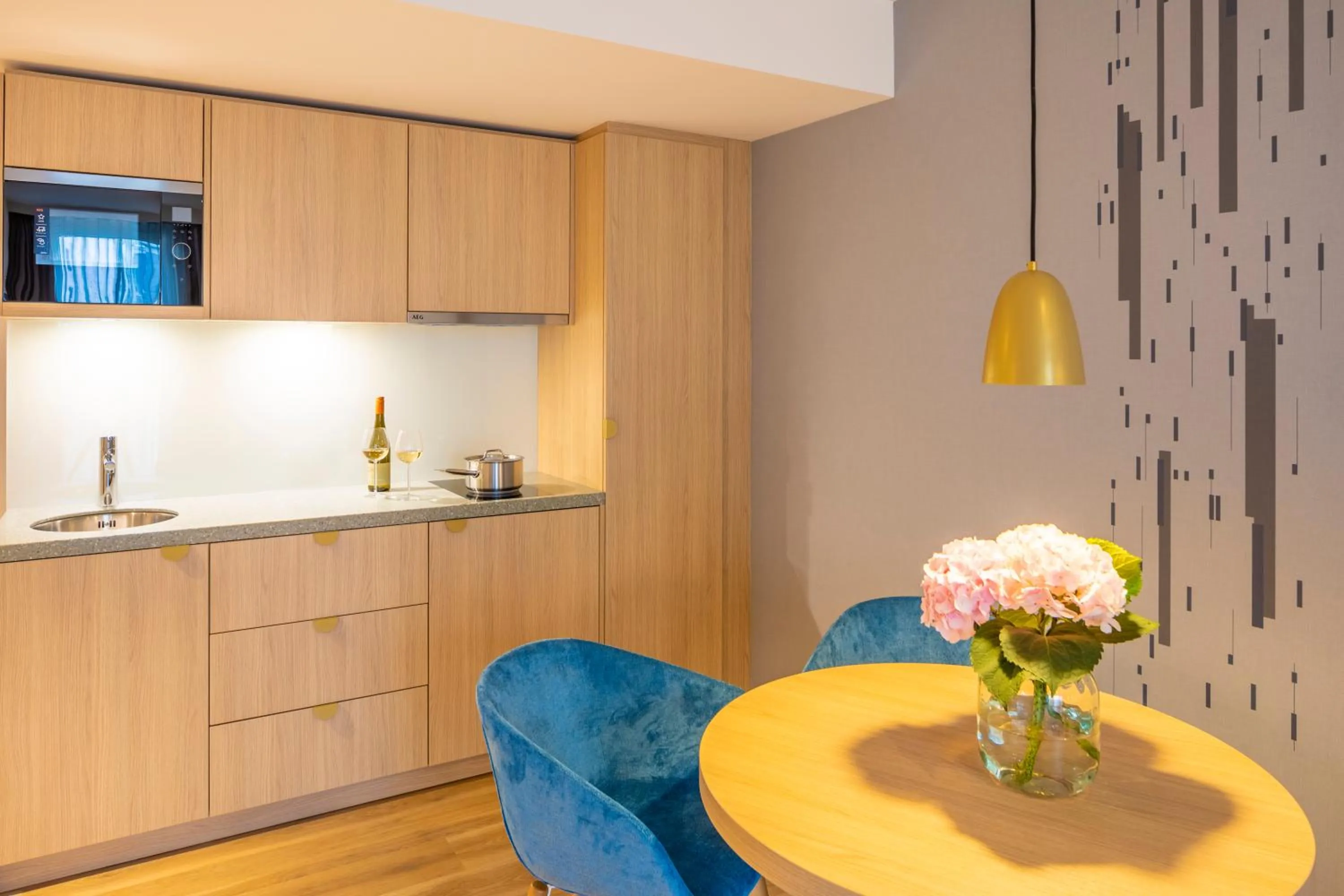 Kitchen or kitchenette in Capri by Fraser Leipzig