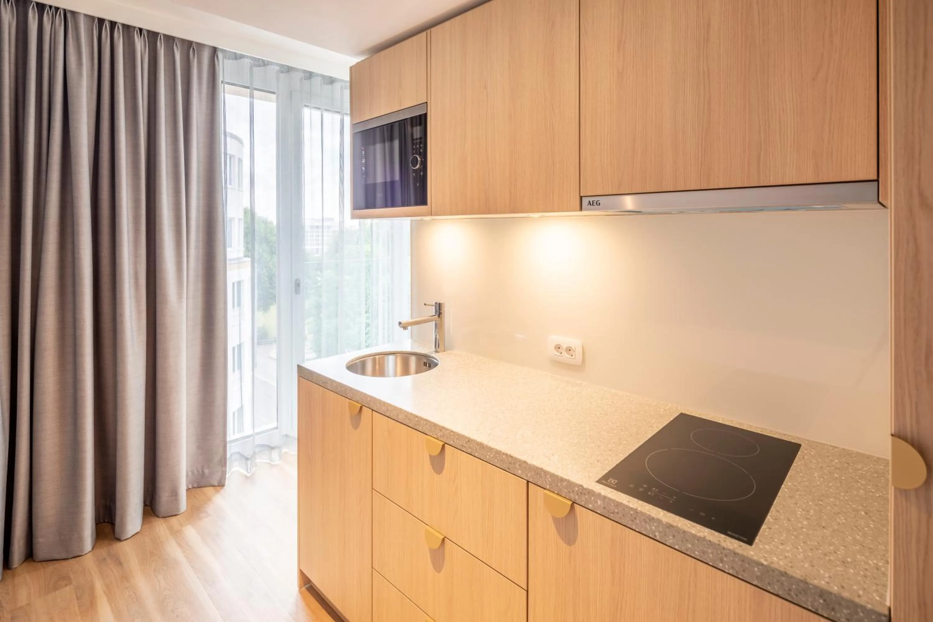 Kitchen or kitchenette in Capri by Fraser Leipzig