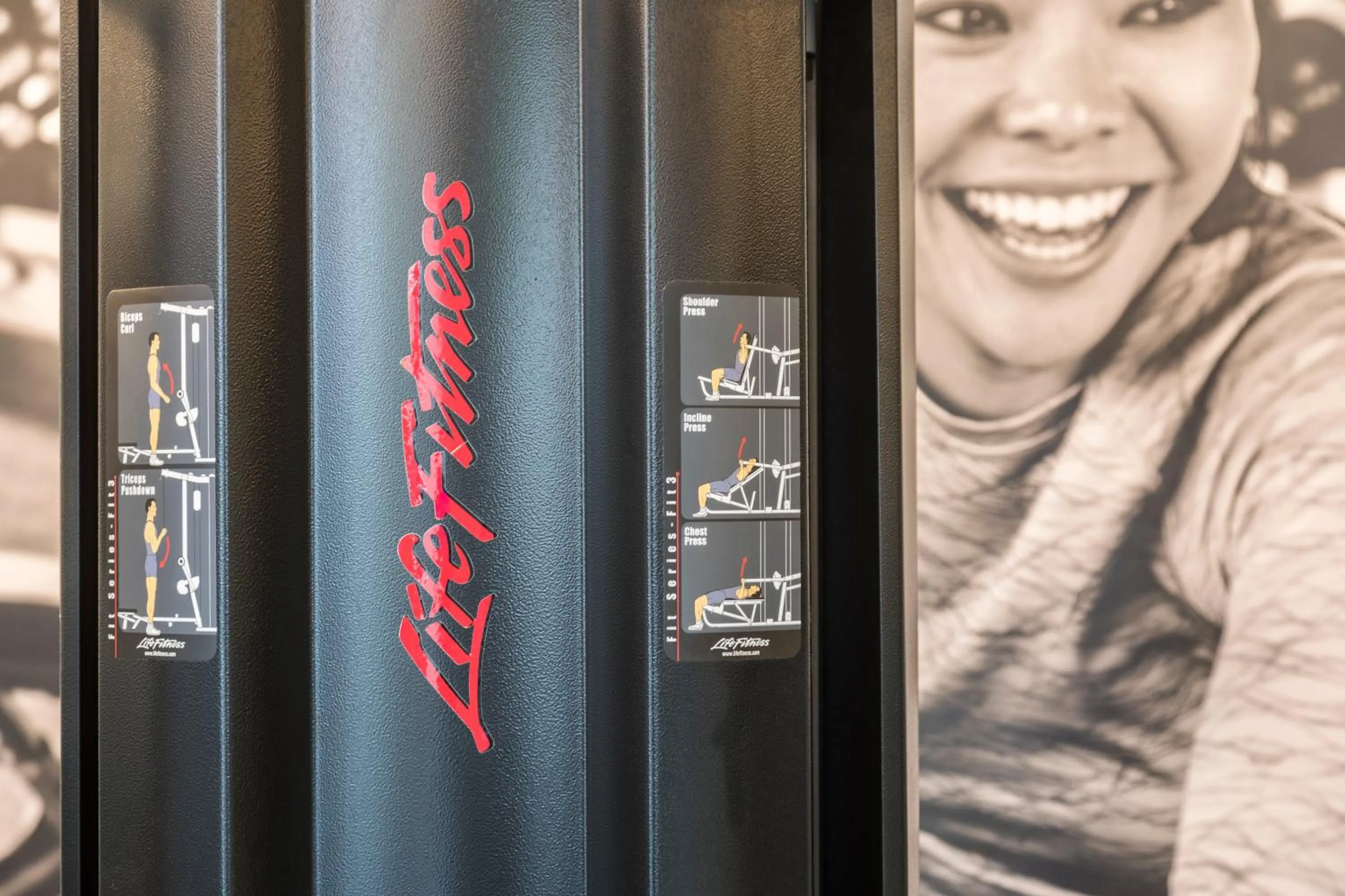 Fitness centre/facilities in Capri by Fraser Leipzig