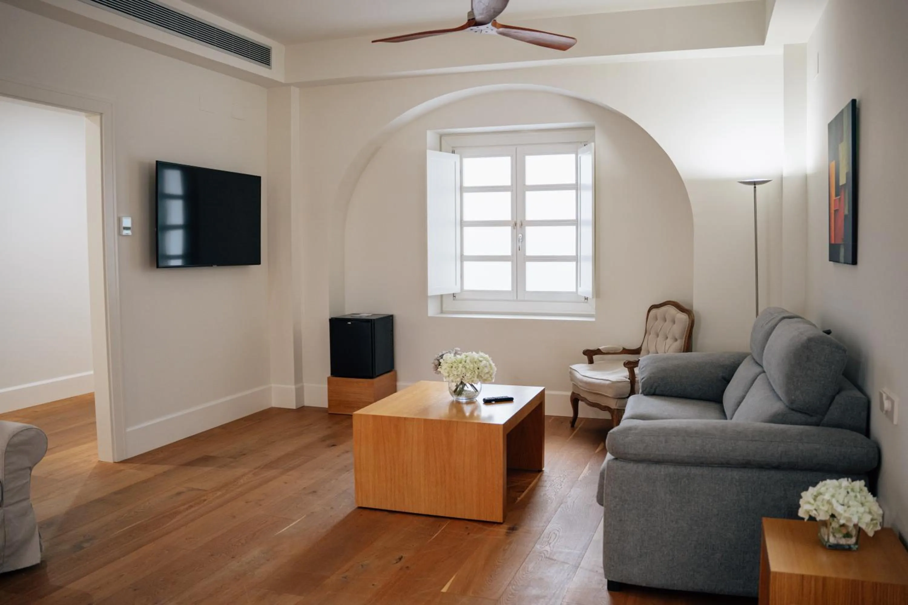 Living room in Hotel Boutique Palacio Corredera
